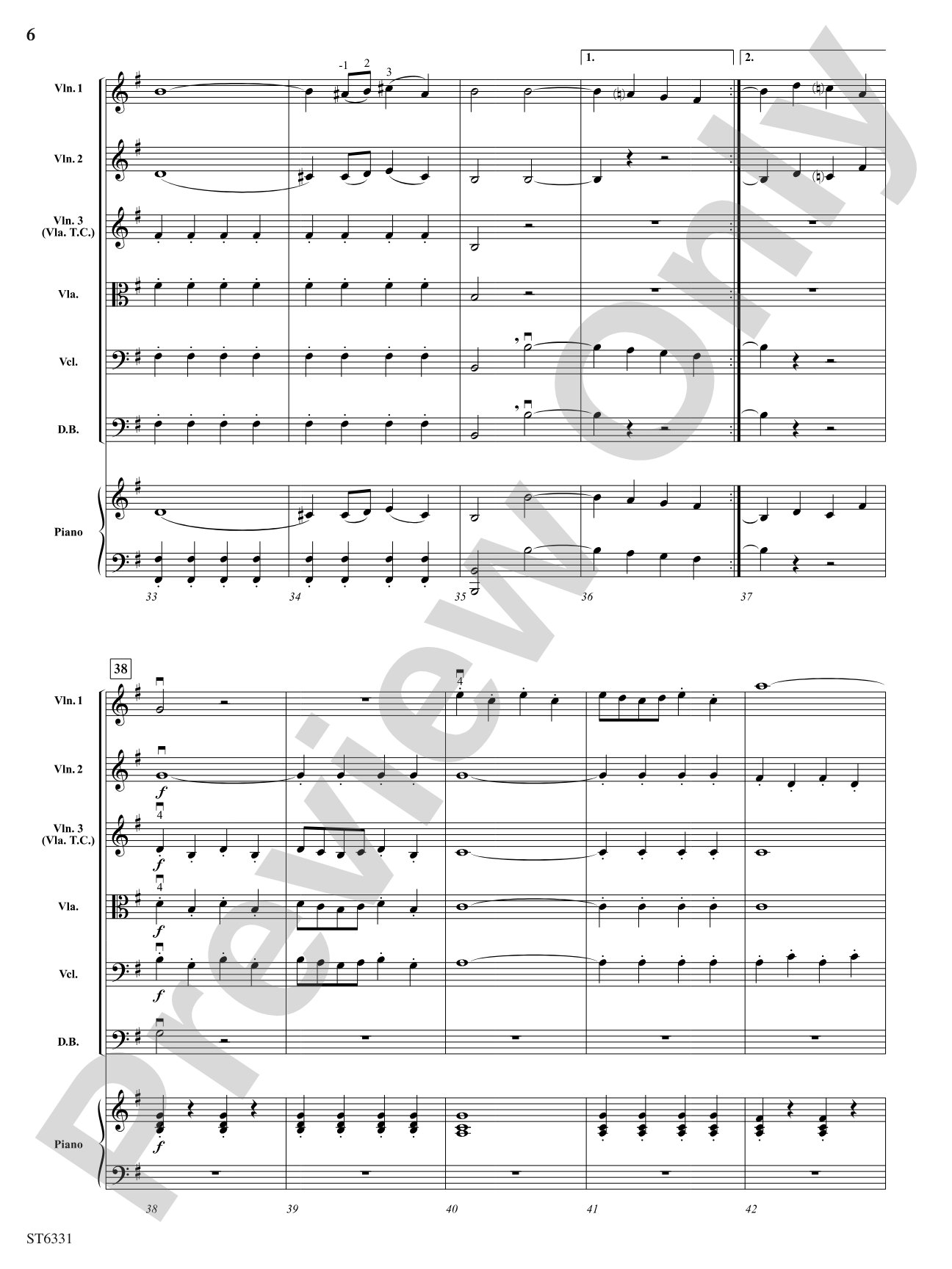 The Bird: String Orchestra Conductor Score & Parts