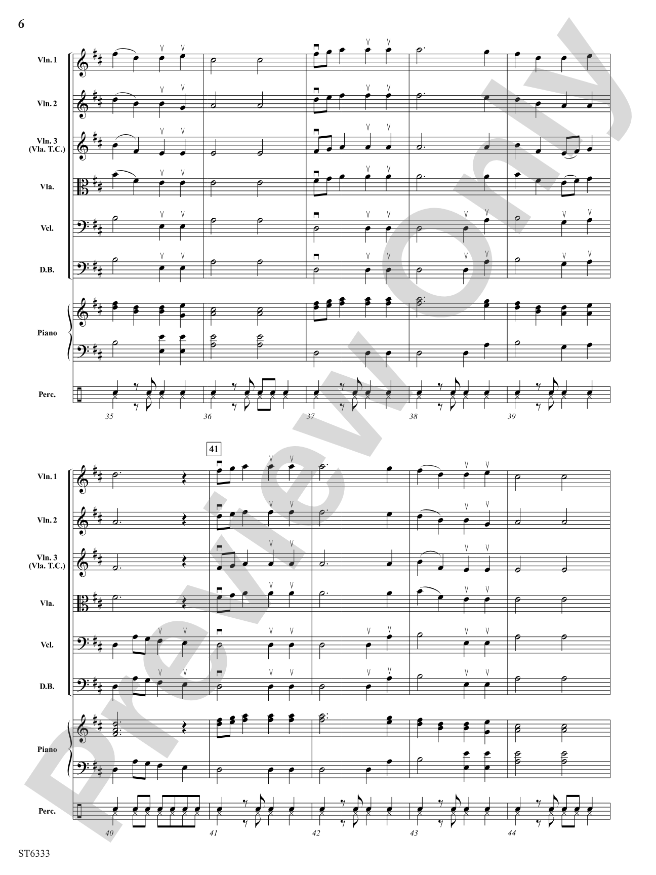 Three Susato Dances: String Orchestra Conductor Score & Parts