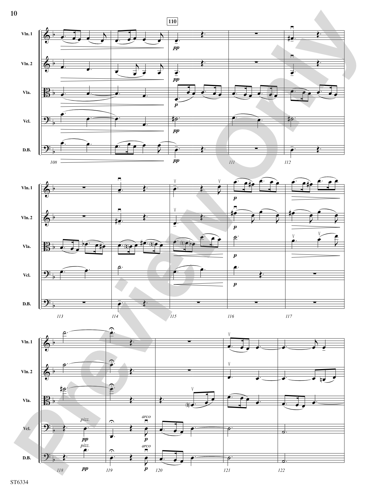Scherzo: String Orchestra Conductor Score & Parts
