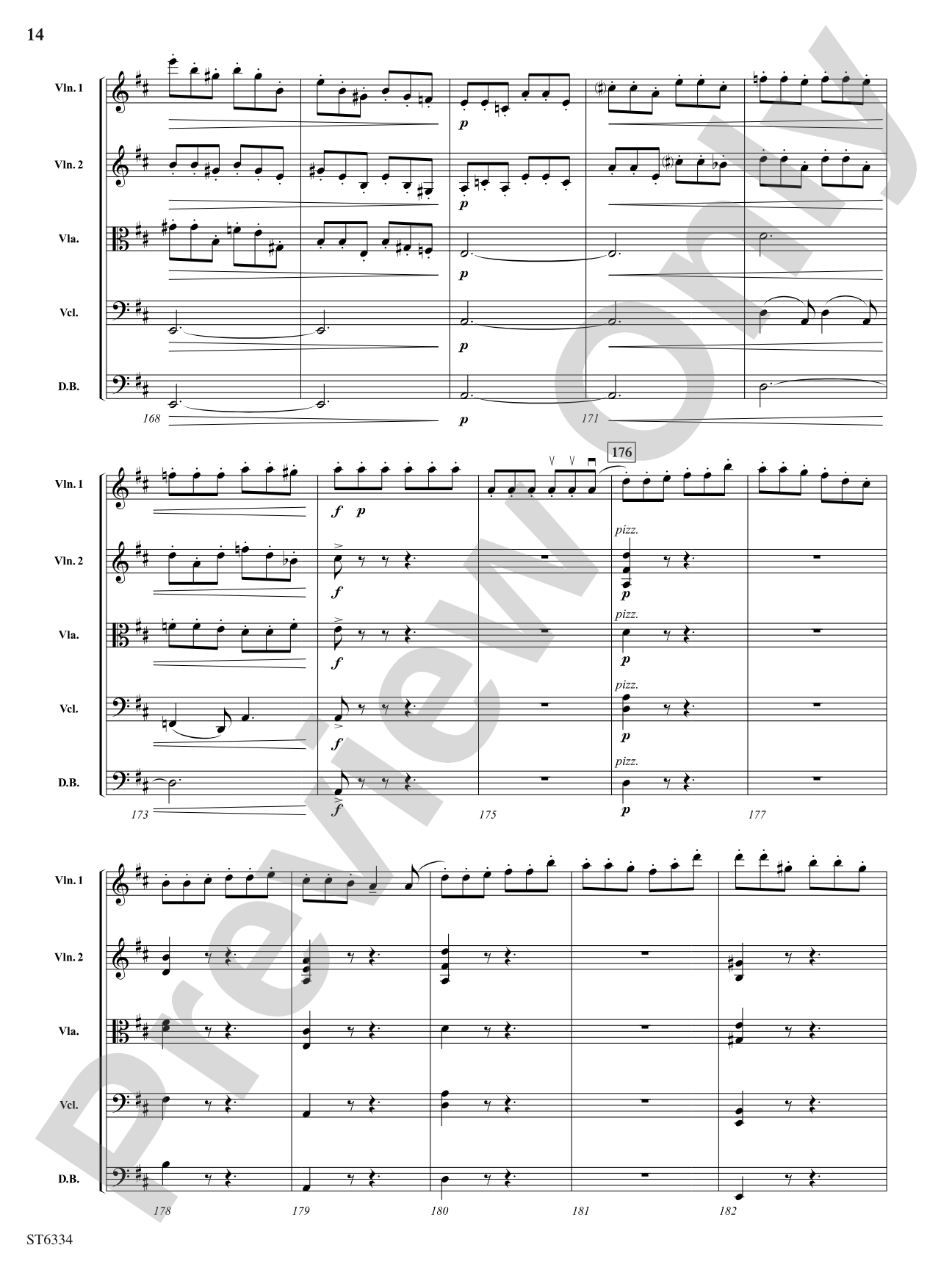 Scherzo: String Orchestra Conductor Score & Parts