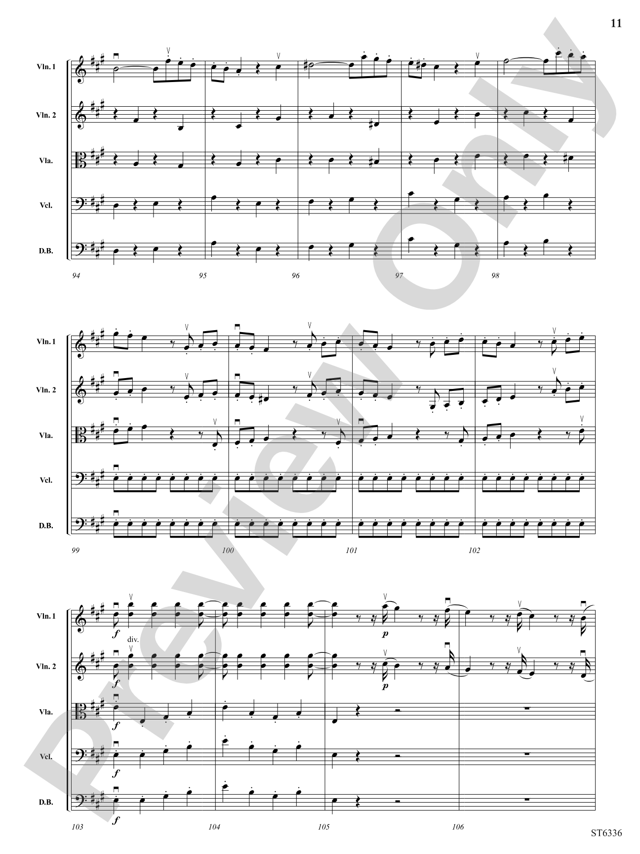 Allegro Moderato: String Orchestra Conductor Score & Parts