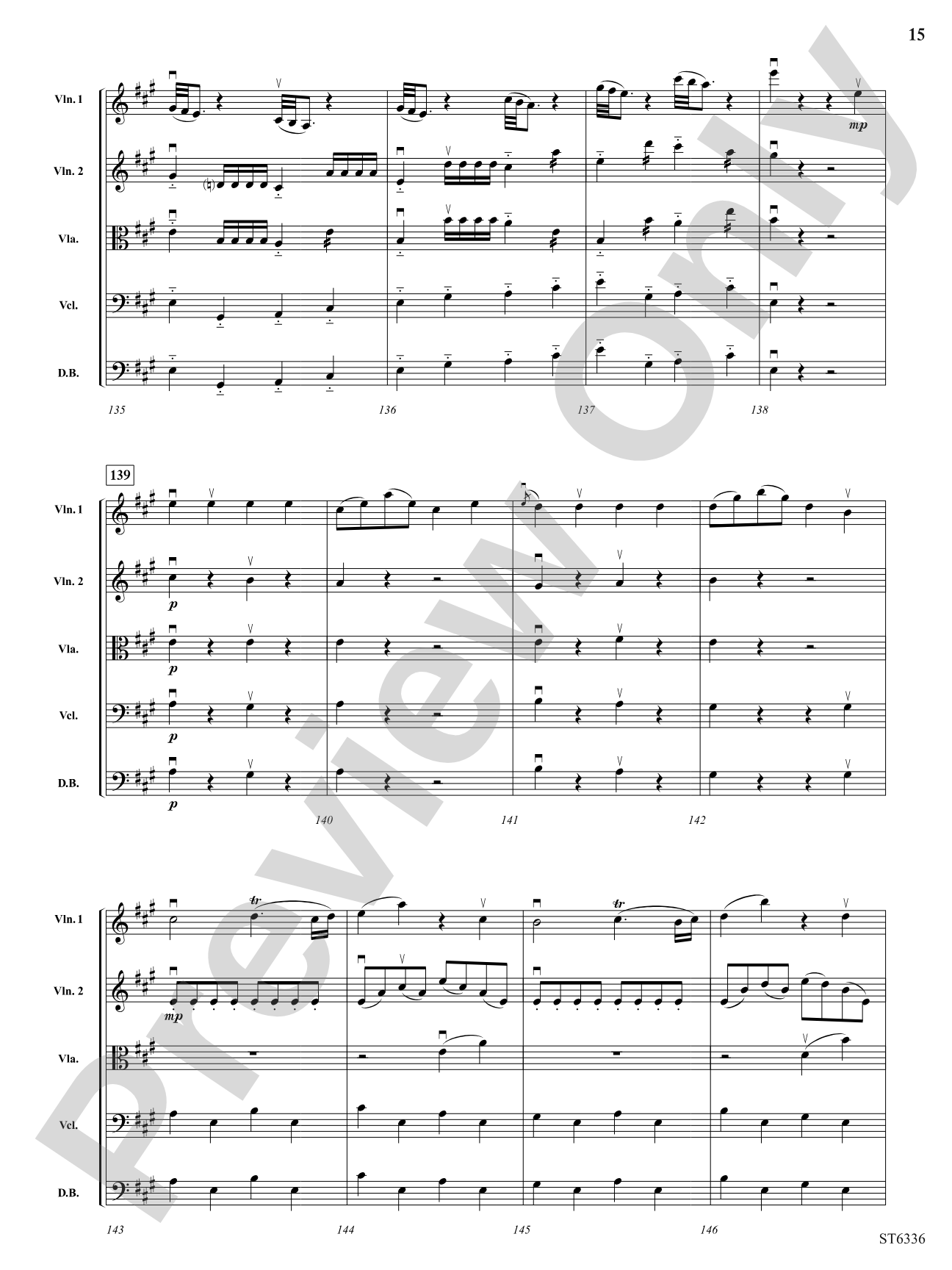 Allegro Moderato: String Orchestra Conductor Score & Parts