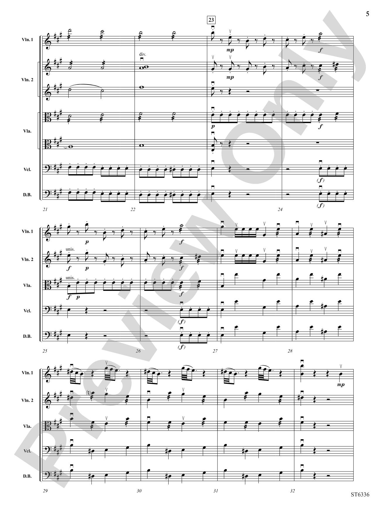 Allegro Moderato: String Orchestra Conductor Score & Parts