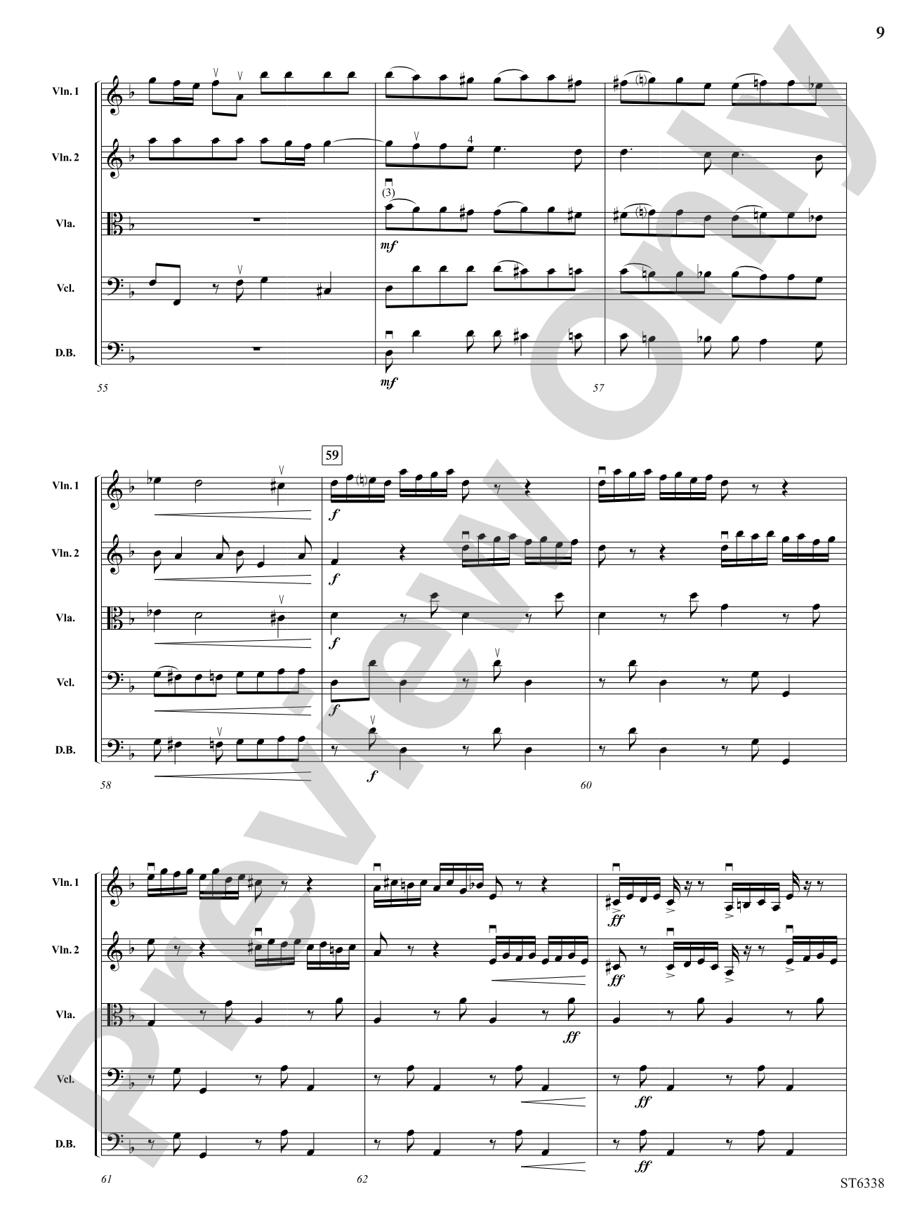 L'estro armonico: String Orchestra Conductor Score & Parts