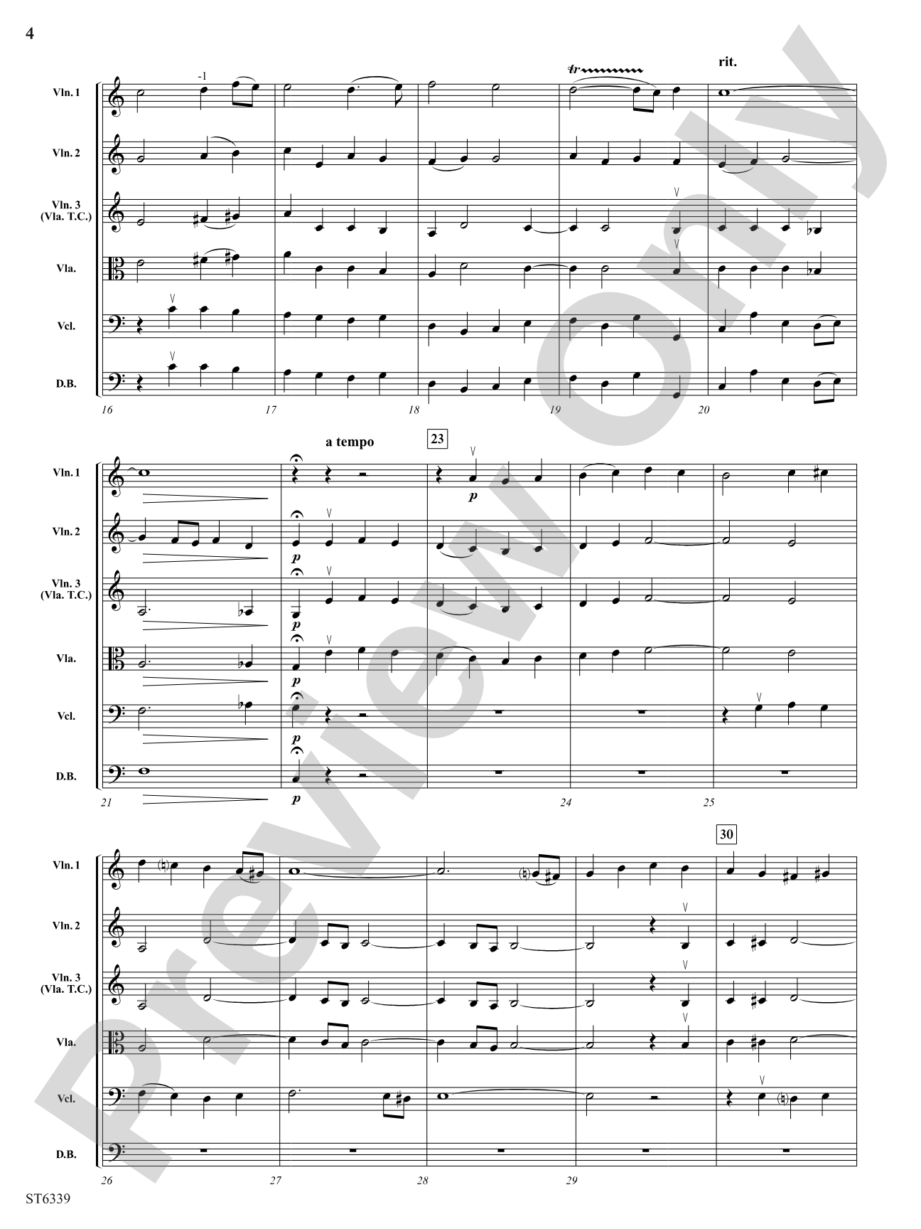 The Last Chorale: String Orchestra Conductor Score & Parts