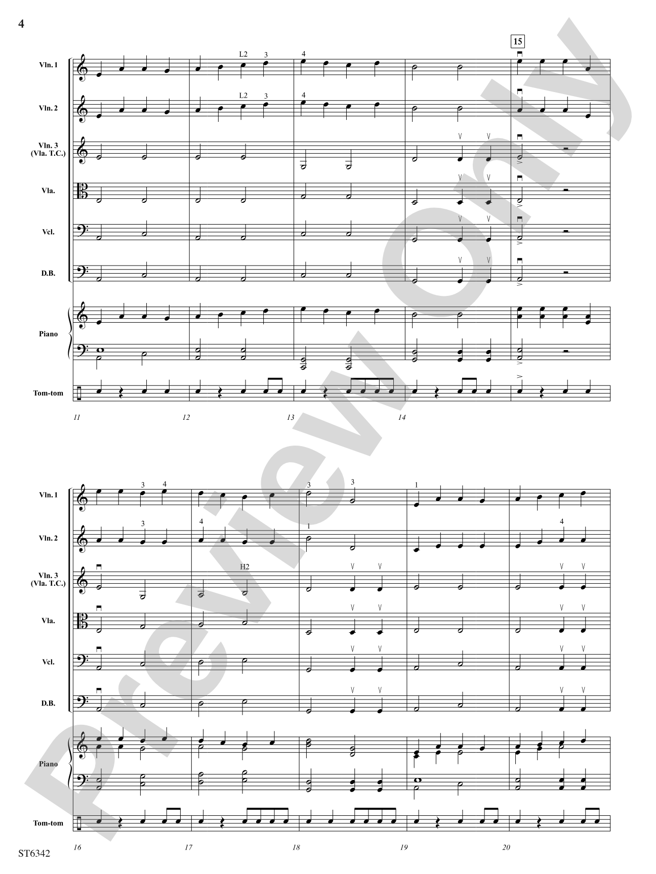 Viking: String Orchestra Conductor Score & Parts