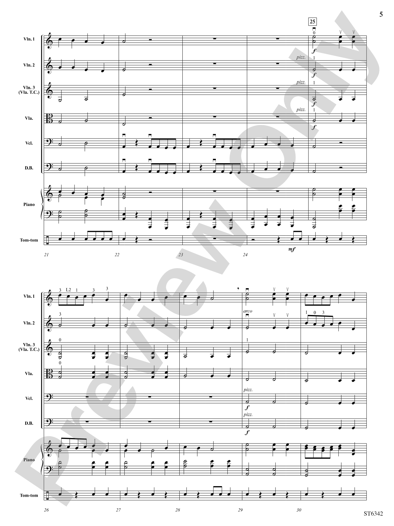 Viking: String Orchestra Conductor Score & Parts