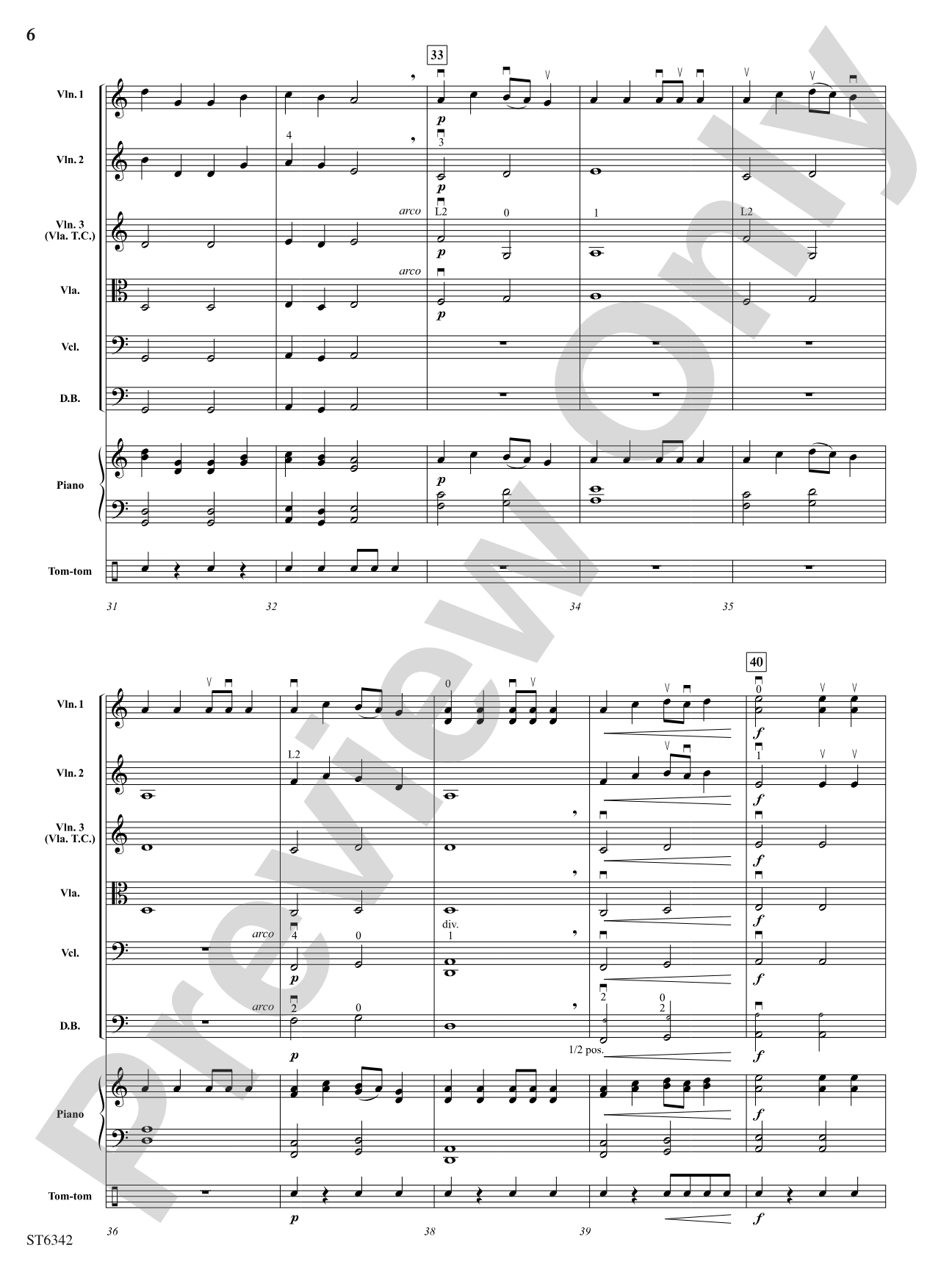 Viking: String Orchestra Conductor Score & Parts