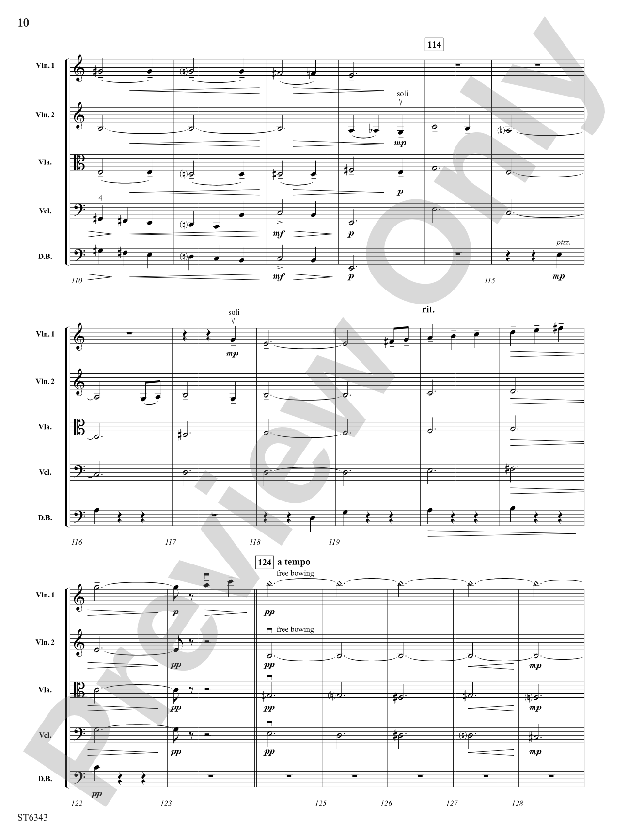 Dance of the Trolls: String Orchestra Conductor Score & Parts