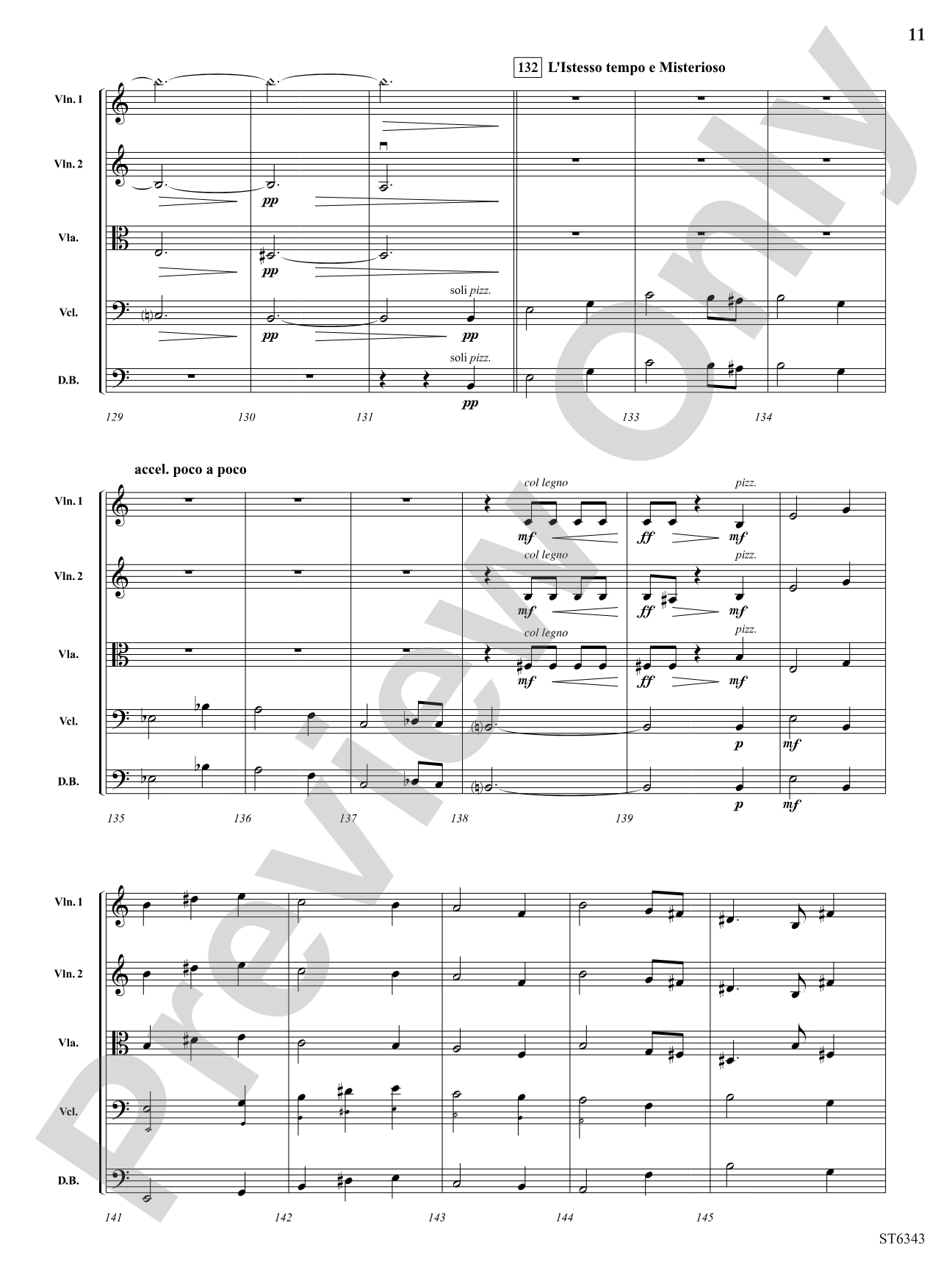 Dance of the Trolls: String Orchestra Conductor Score & Parts
