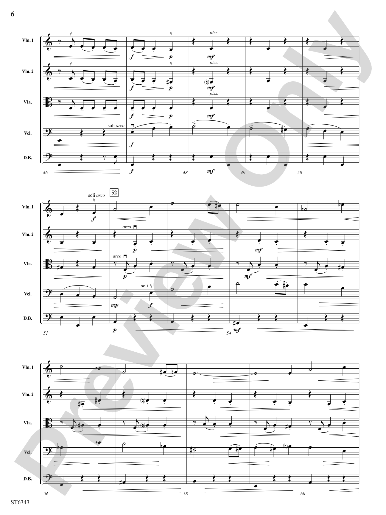 Dance of the Trolls: String Orchestra Conductor Score & Parts