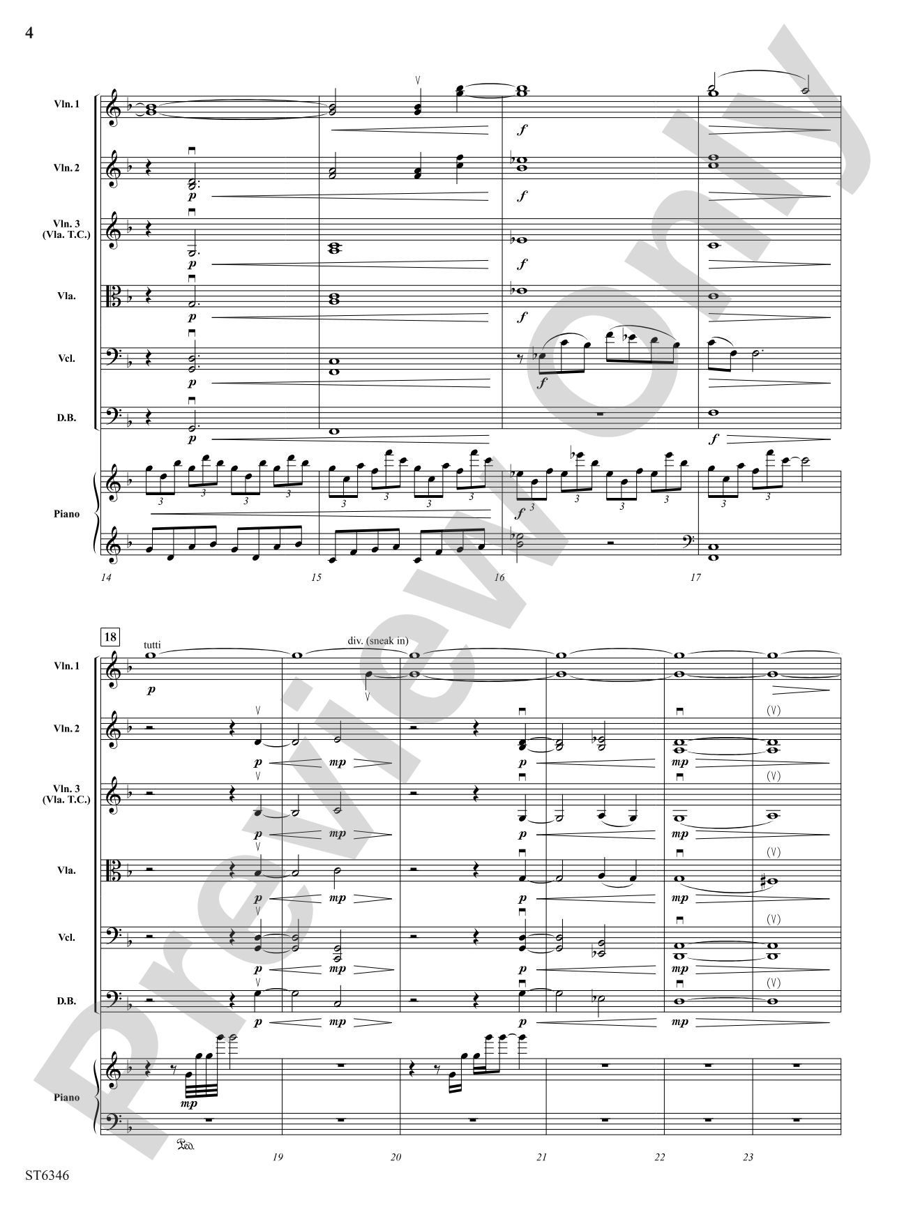 Voices in the Shadows: String Orchestra Conductor Score & Parts