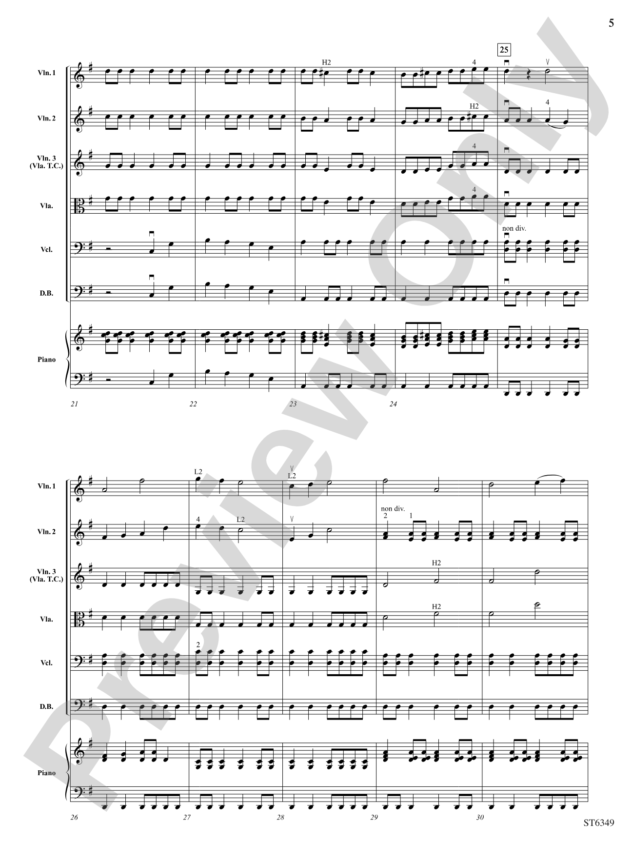 Velocity: String Orchestra Conductor Score & Parts