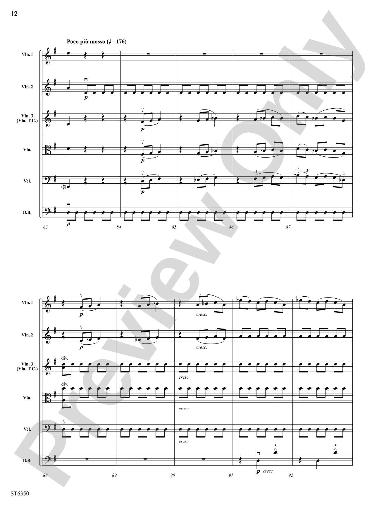 The Thing Under The Bed: String Orchestra Conductor Score & Parts