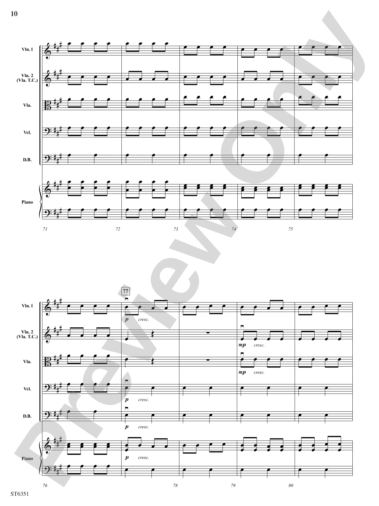 Millipede Madness: String Orchestra Conductor Score & Parts