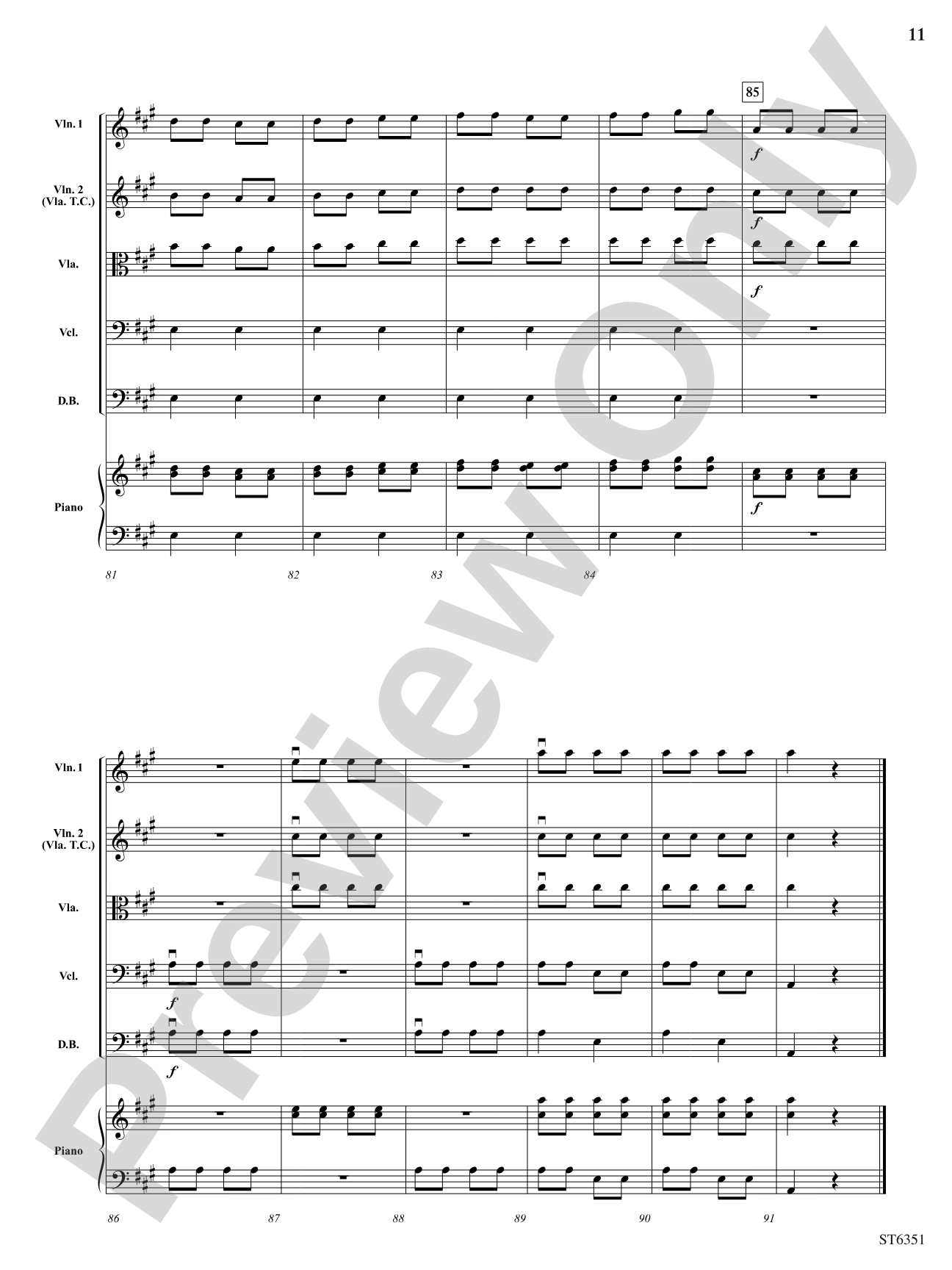 Millipede Madness: String Orchestra Conductor Score & Parts