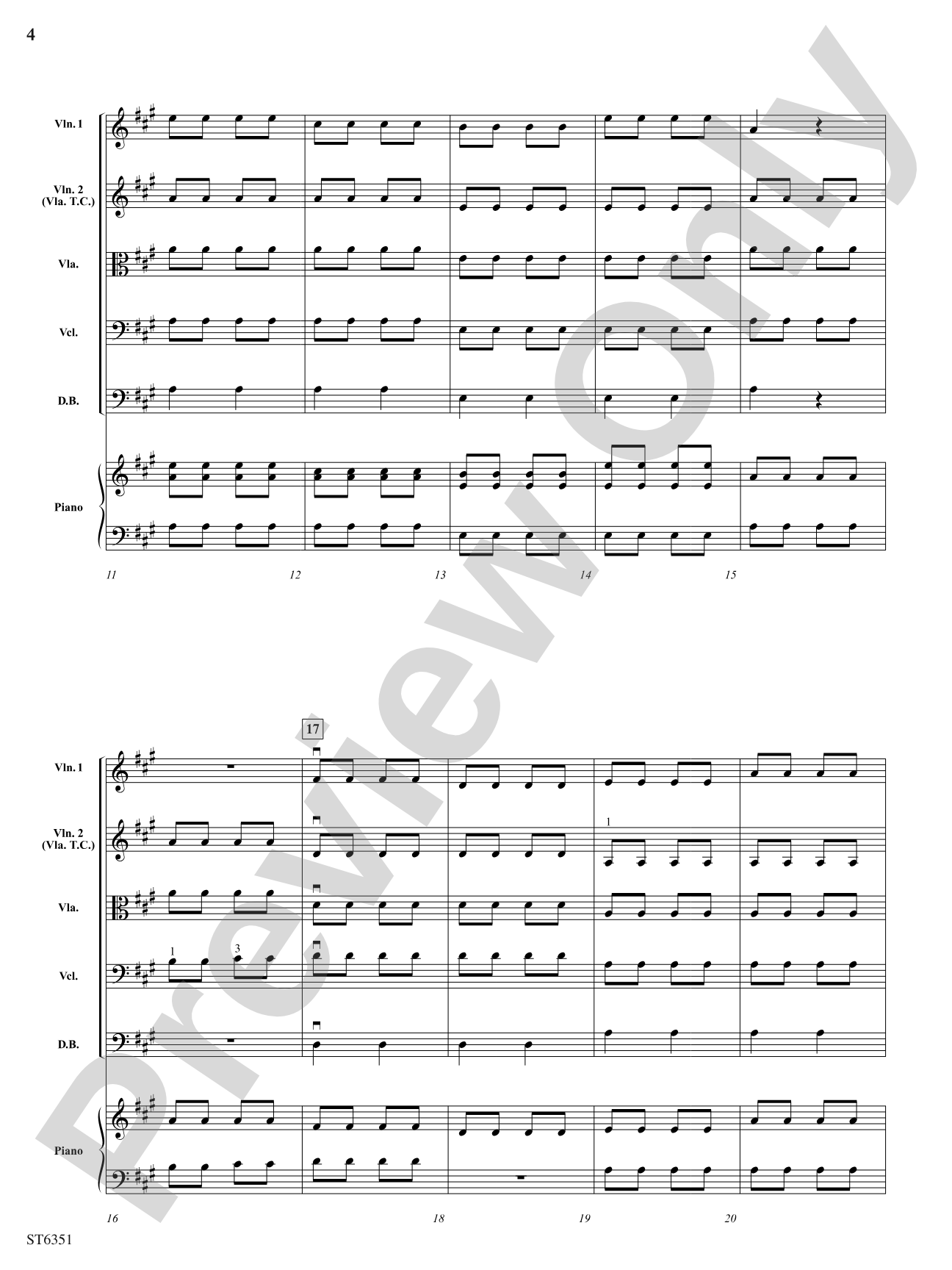 Millipede Madness: String Orchestra Conductor Score & Parts