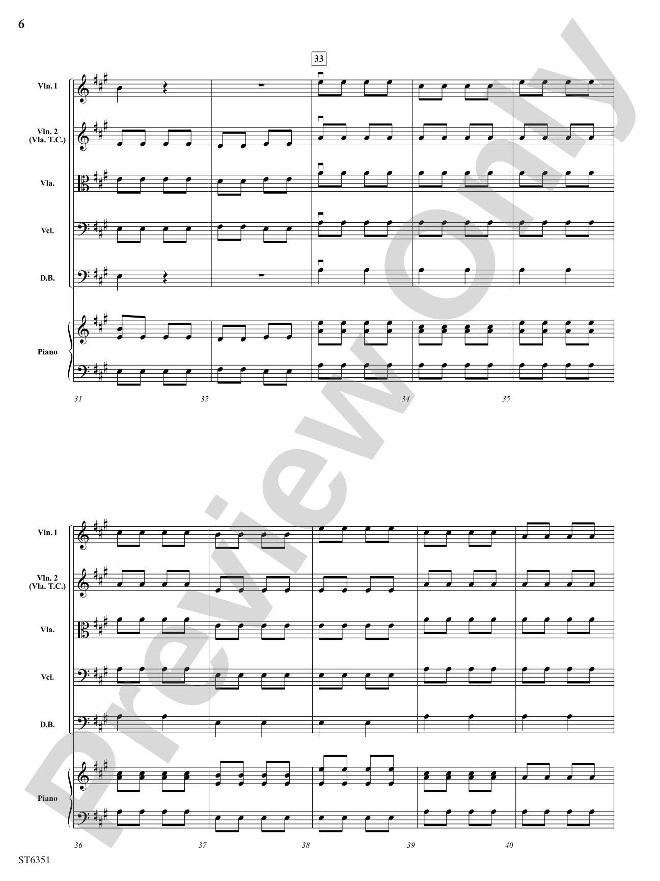 Millipede Madness: String Orchestra Conductor Score & Parts