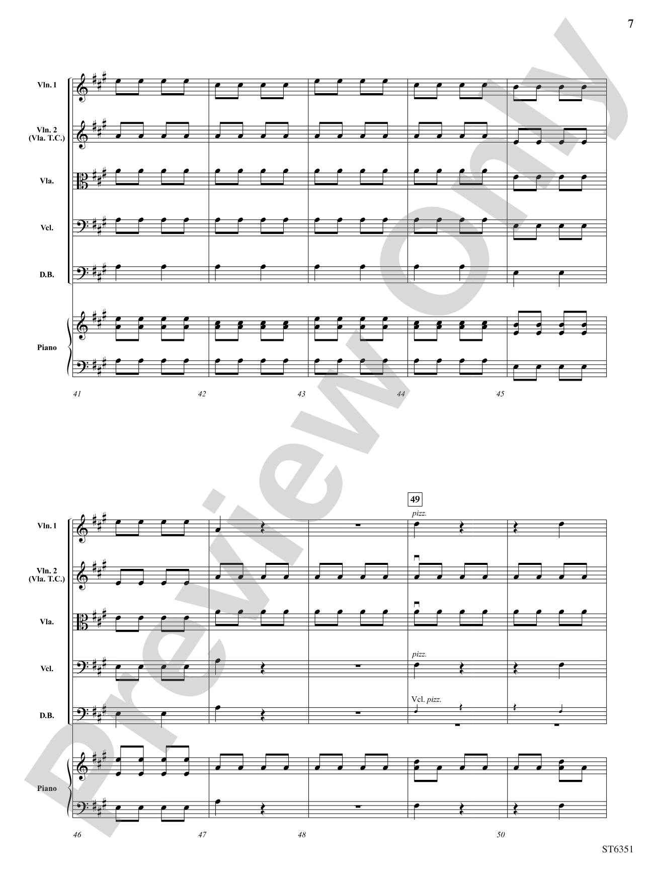 Millipede Madness: String Orchestra Conductor Score & Parts