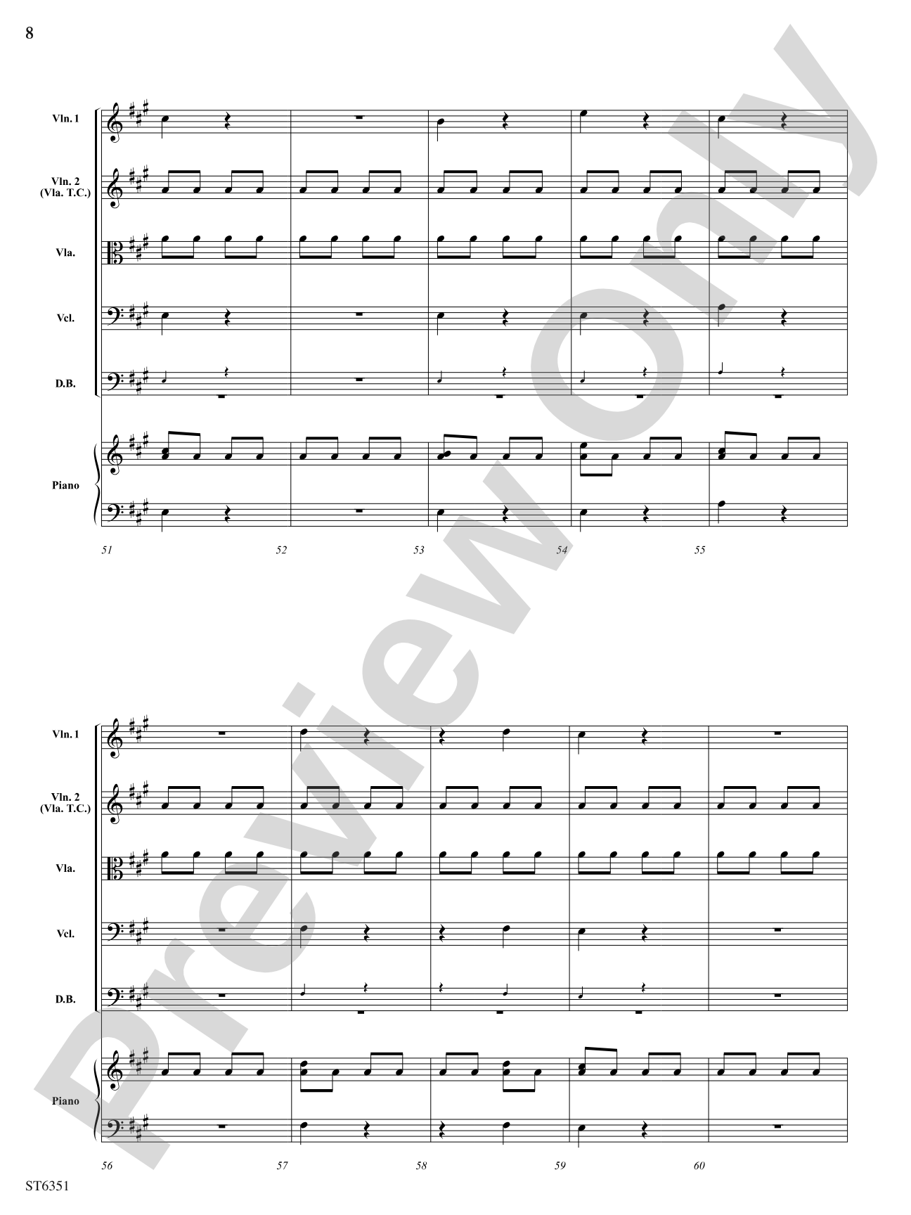 Millipede Madness: String Orchestra Conductor Score & Parts