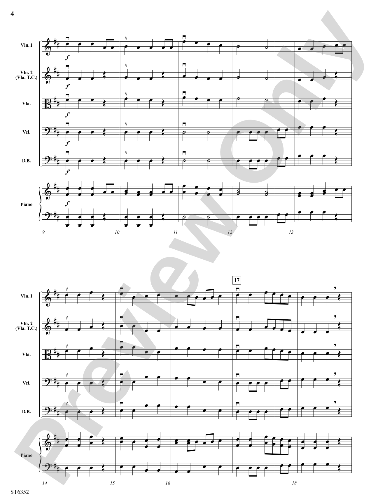 Yo Ho Ho!: String Orchestra Conductor Score & Parts