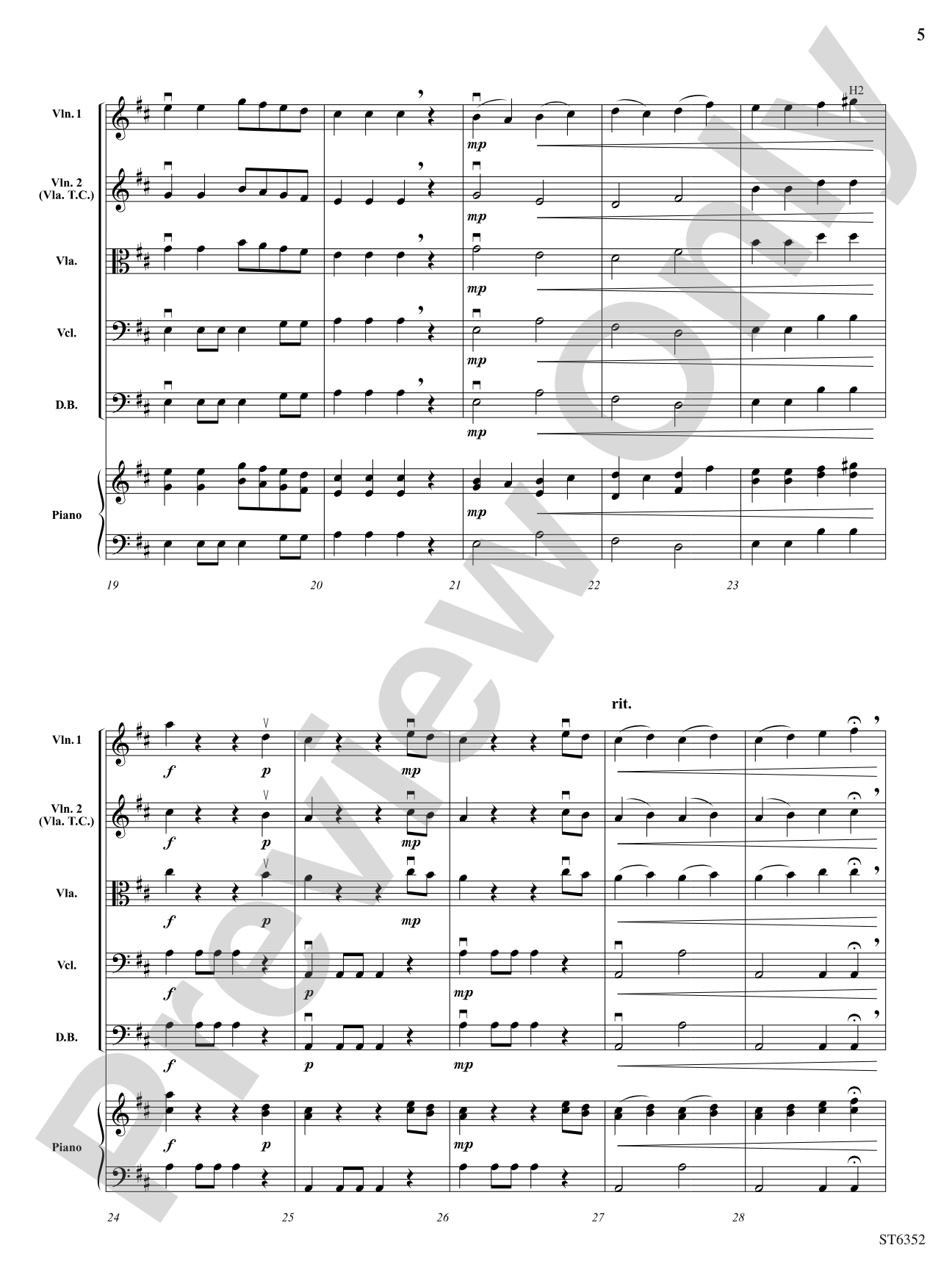 Yo Ho Ho!: String Orchestra Conductor Score & Parts