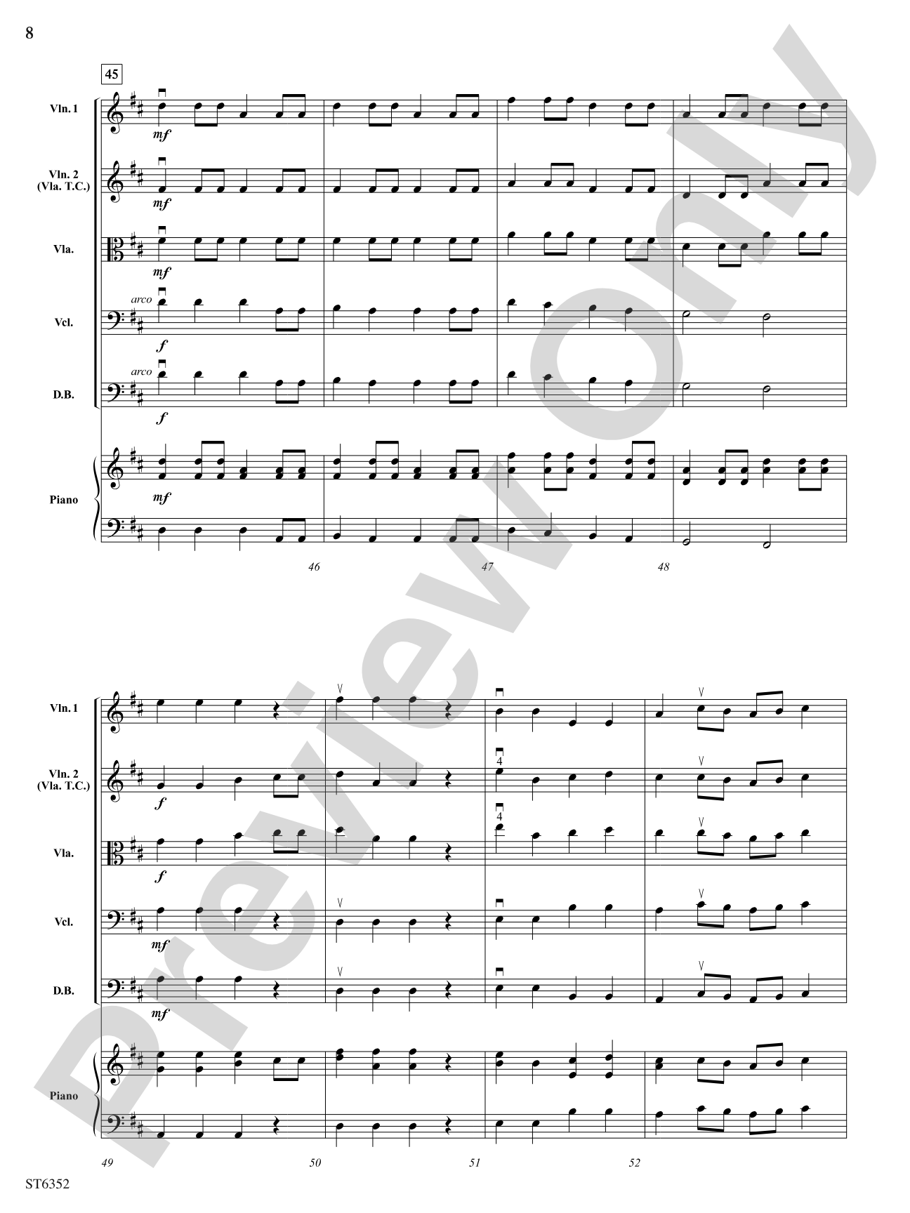Yo Ho Ho!: String Orchestra Conductor Score & Parts