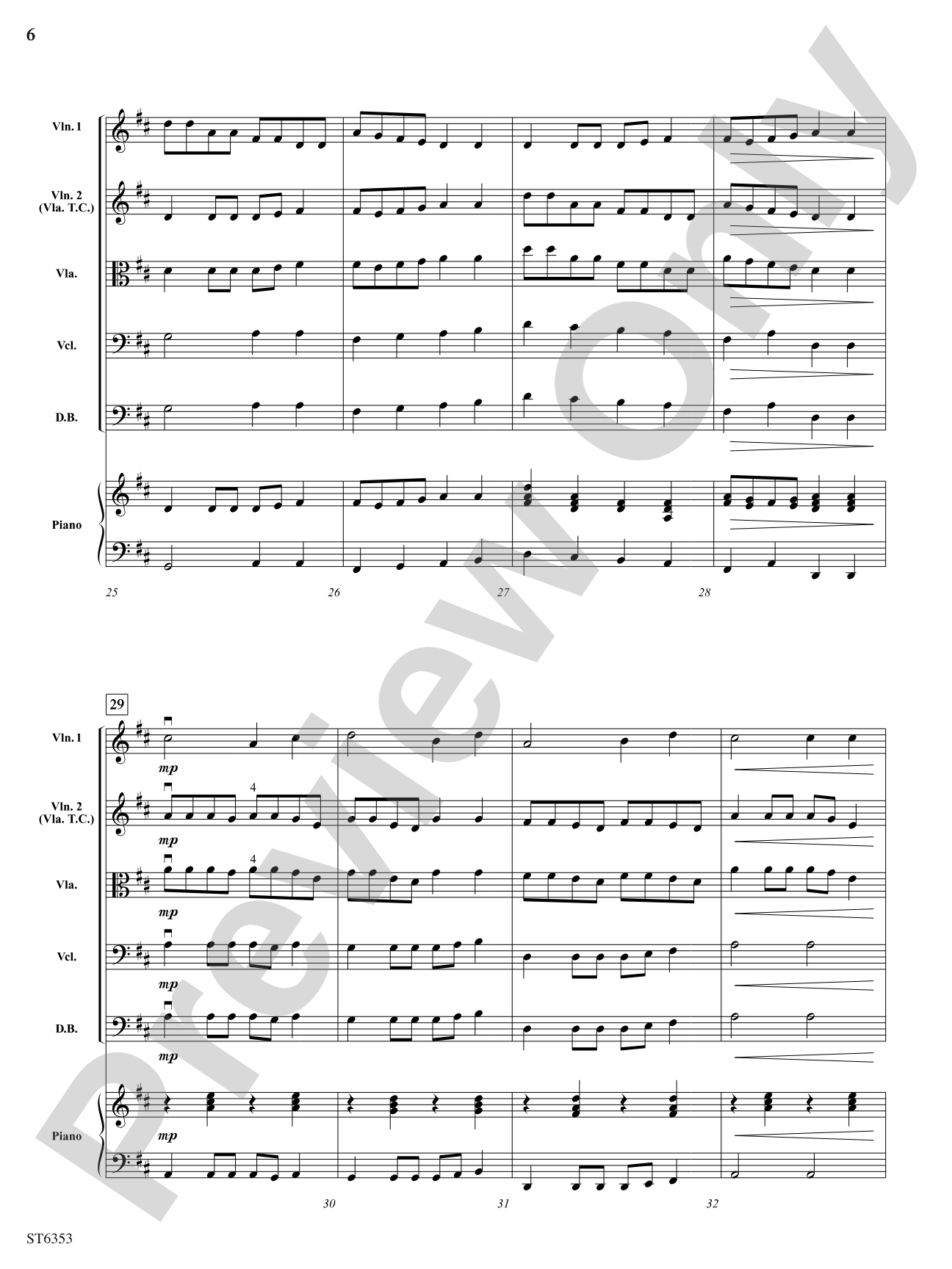 Canon Power: String Orchestra Conductor Score & Parts