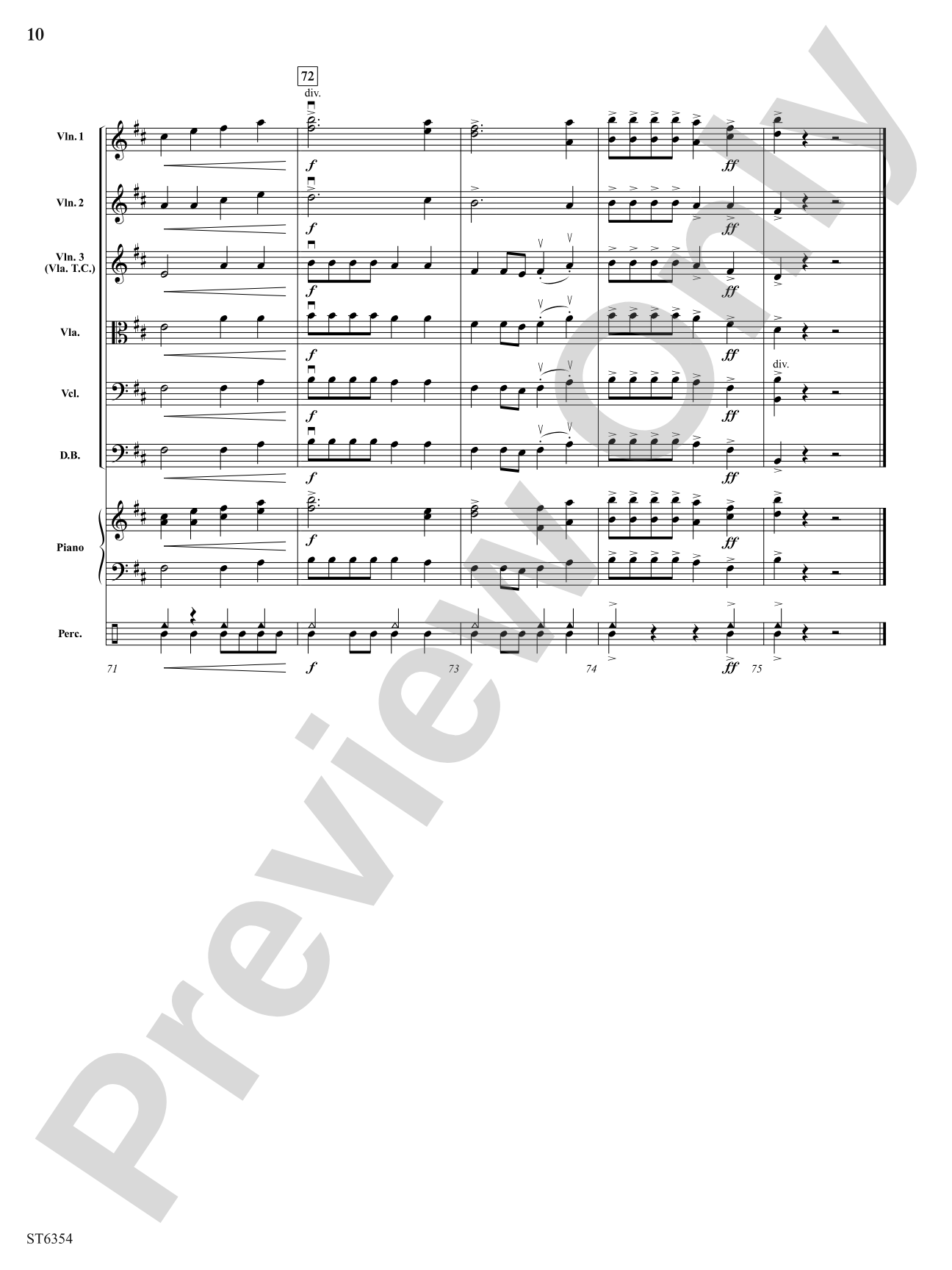 Streets of Shilin: String Orchestra Conductor Score & Parts