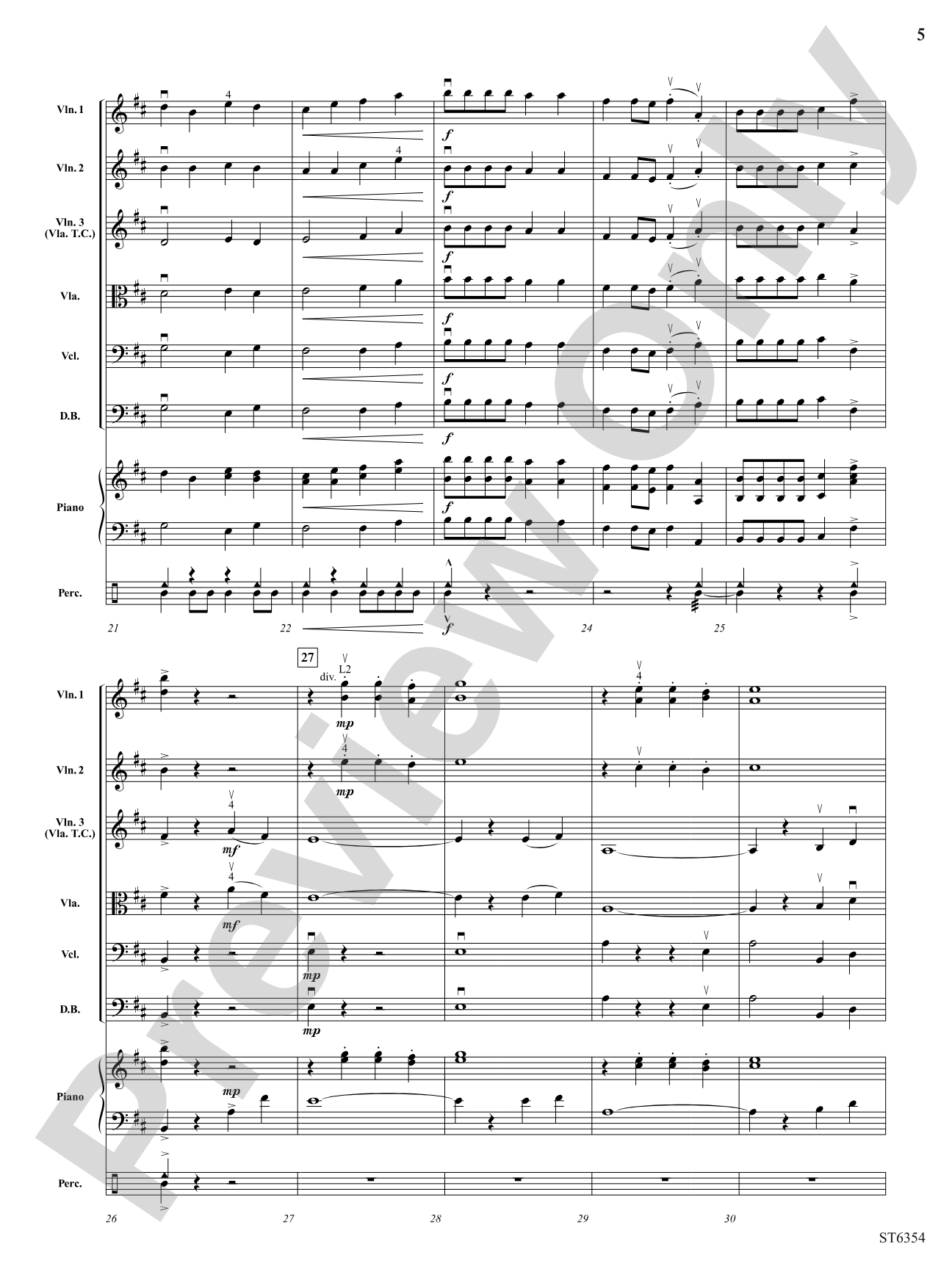 Streets of Shilin: String Orchestra Conductor Score & Parts