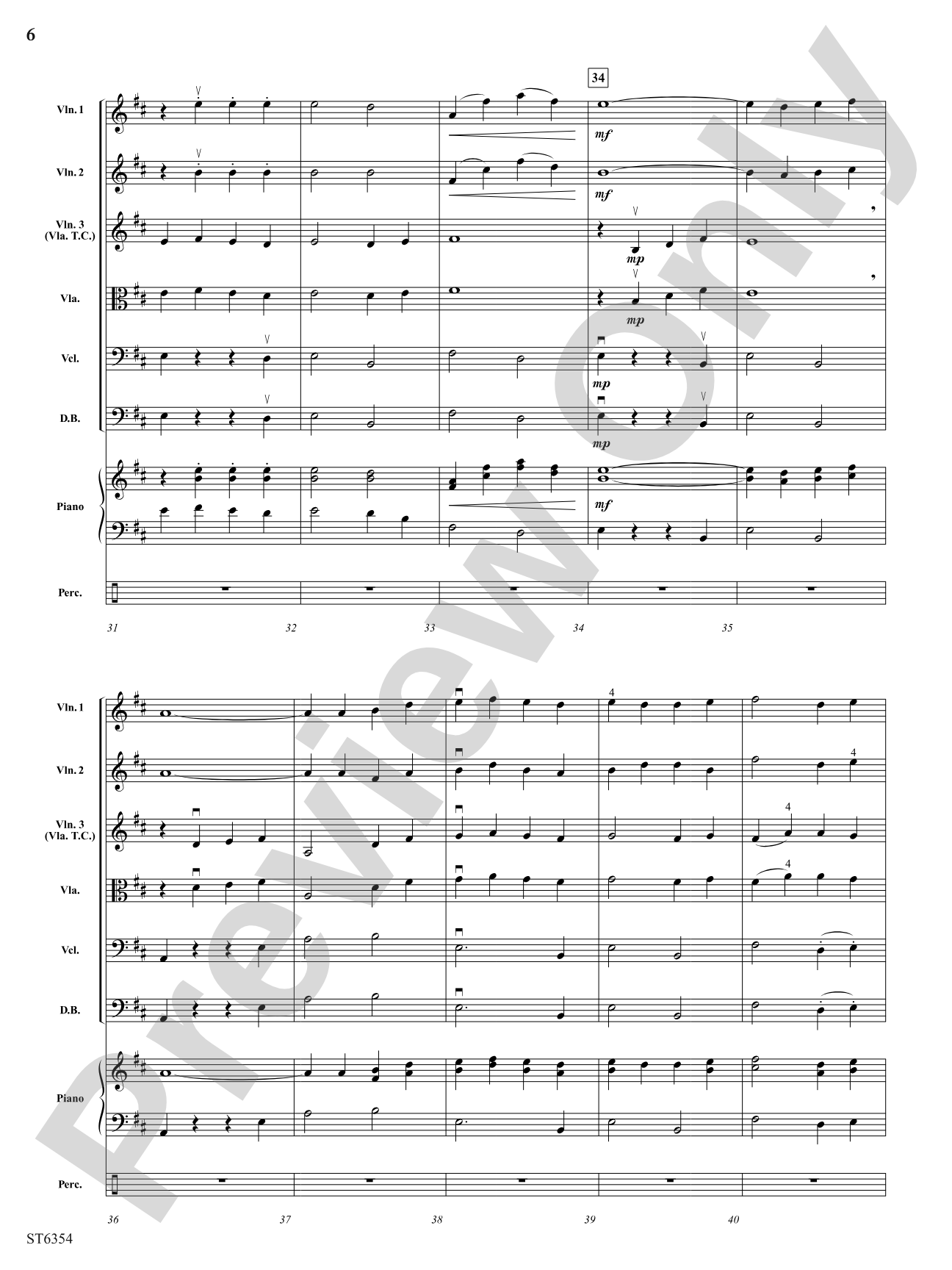 Streets of Shilin: String Orchestra Conductor Score & Parts