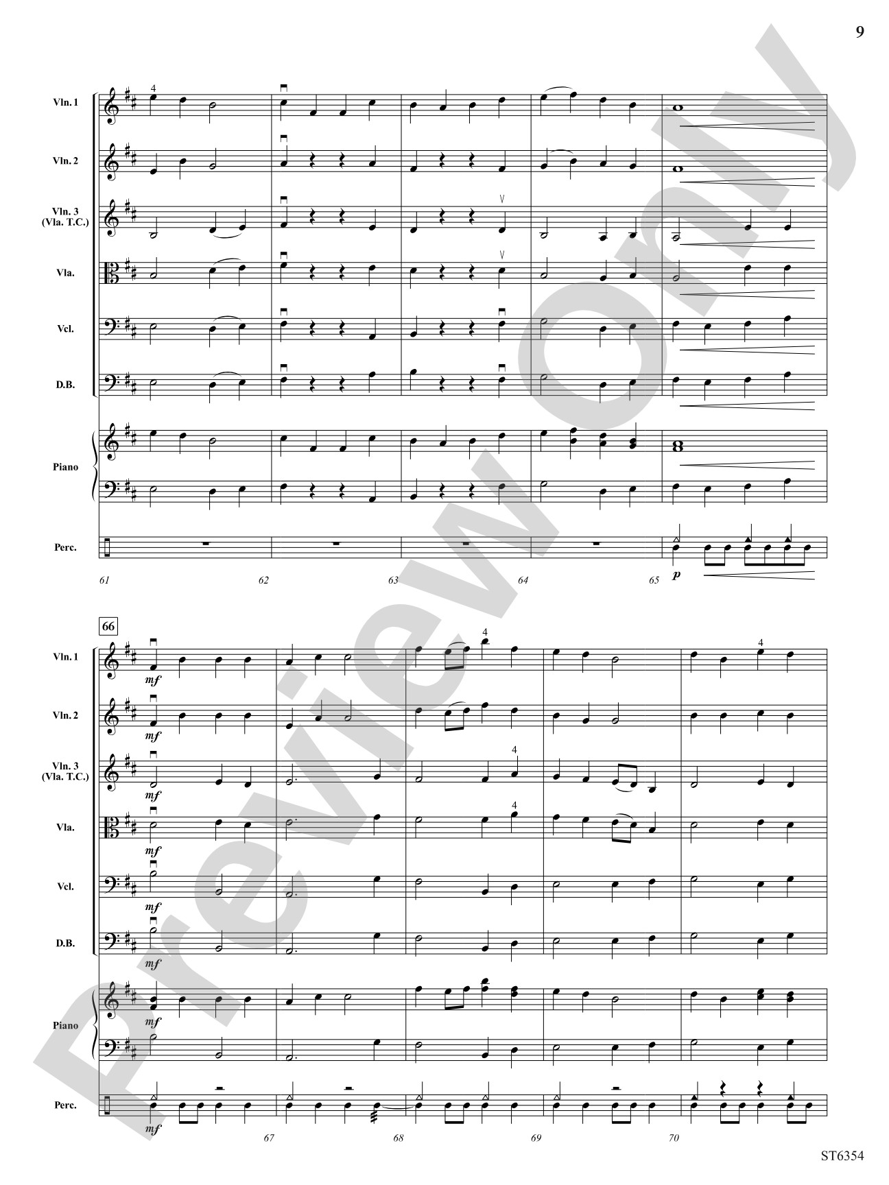 Streets of Shilin: String Orchestra Conductor Score & Parts