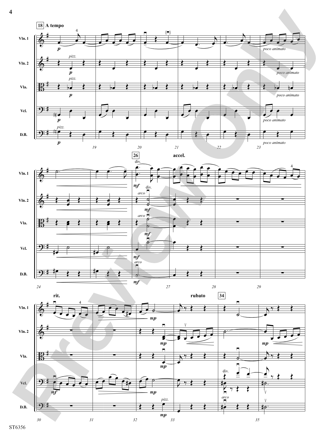 Waltz: String Orchestra Conductor Score & Parts