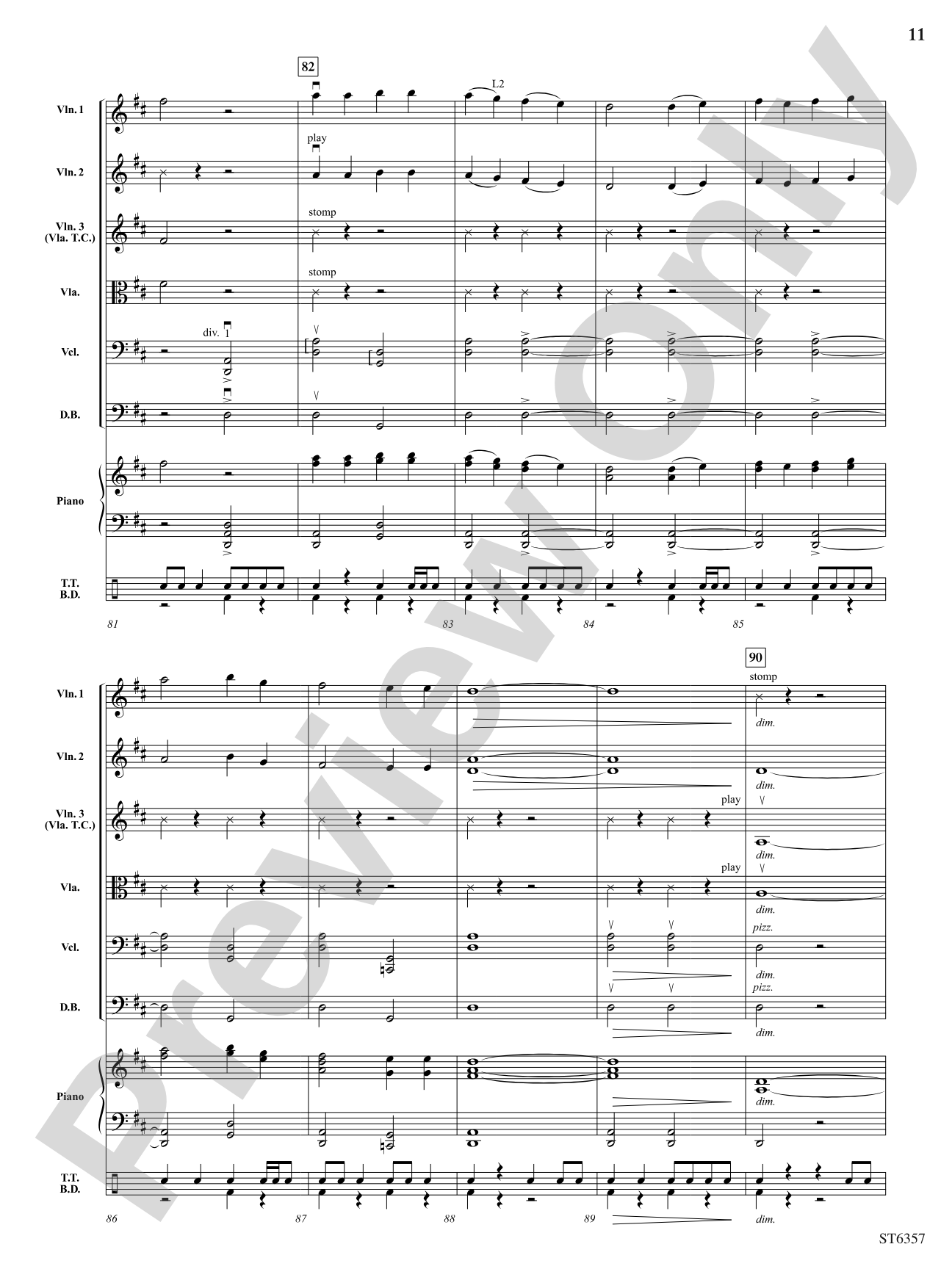 Olaf and the Elf Maiden: String Orchestra Conductor Score & Parts