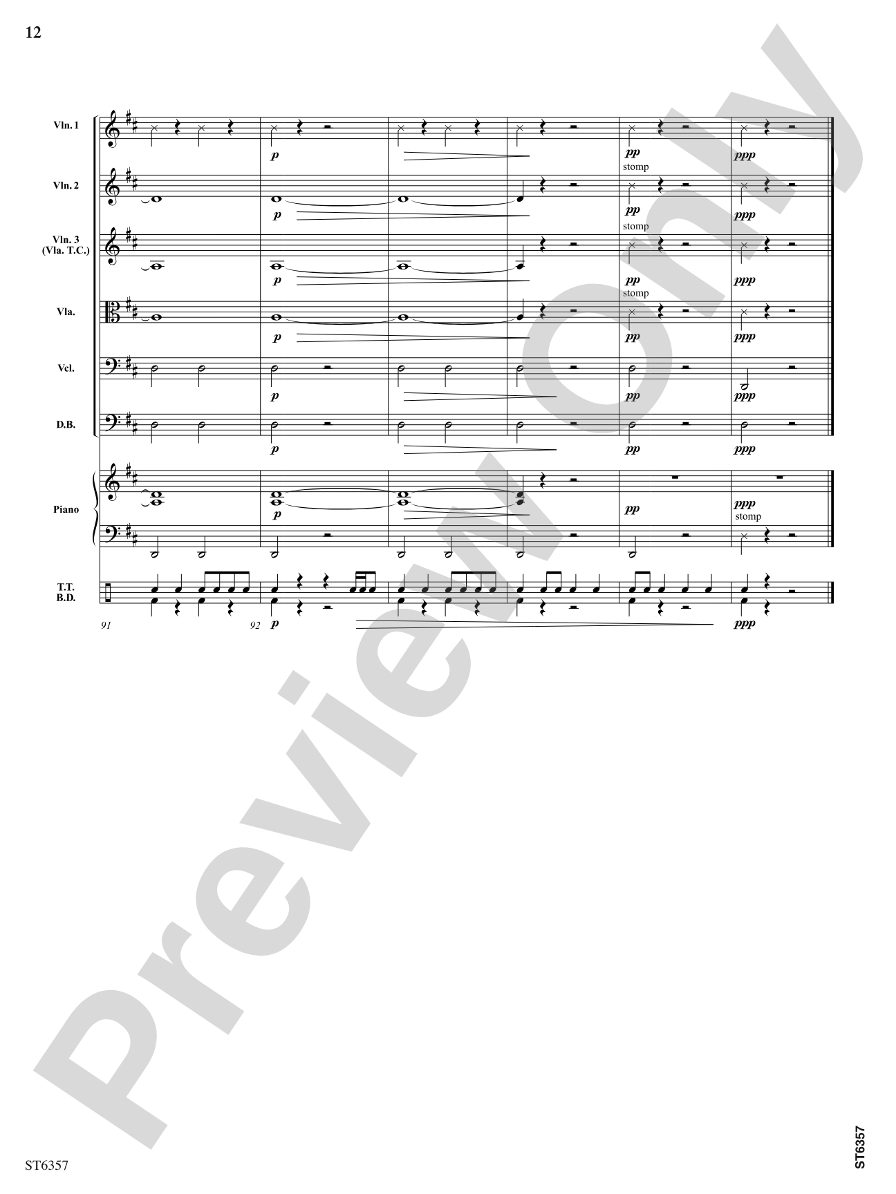 Olaf and the Elf Maiden: String Orchestra Conductor Score & Parts