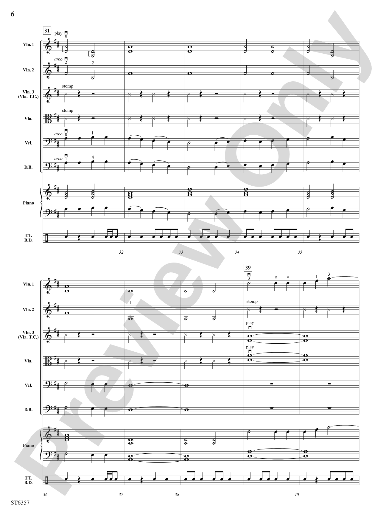 Olaf and the Elf Maiden: String Orchestra Conductor Score & Parts