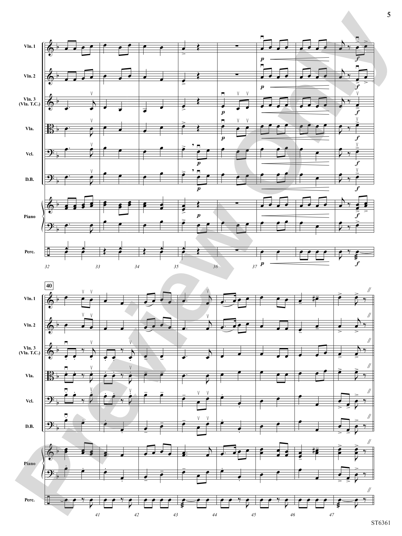 Hopak!: String Orchestra Conductor Score & Parts