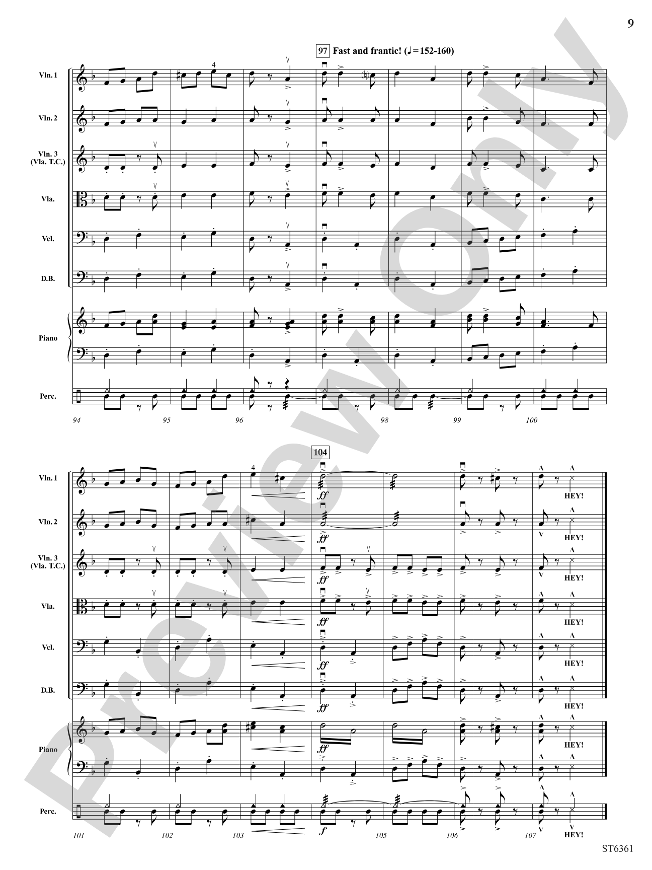 Hopak!: String Orchestra Conductor Score & Parts