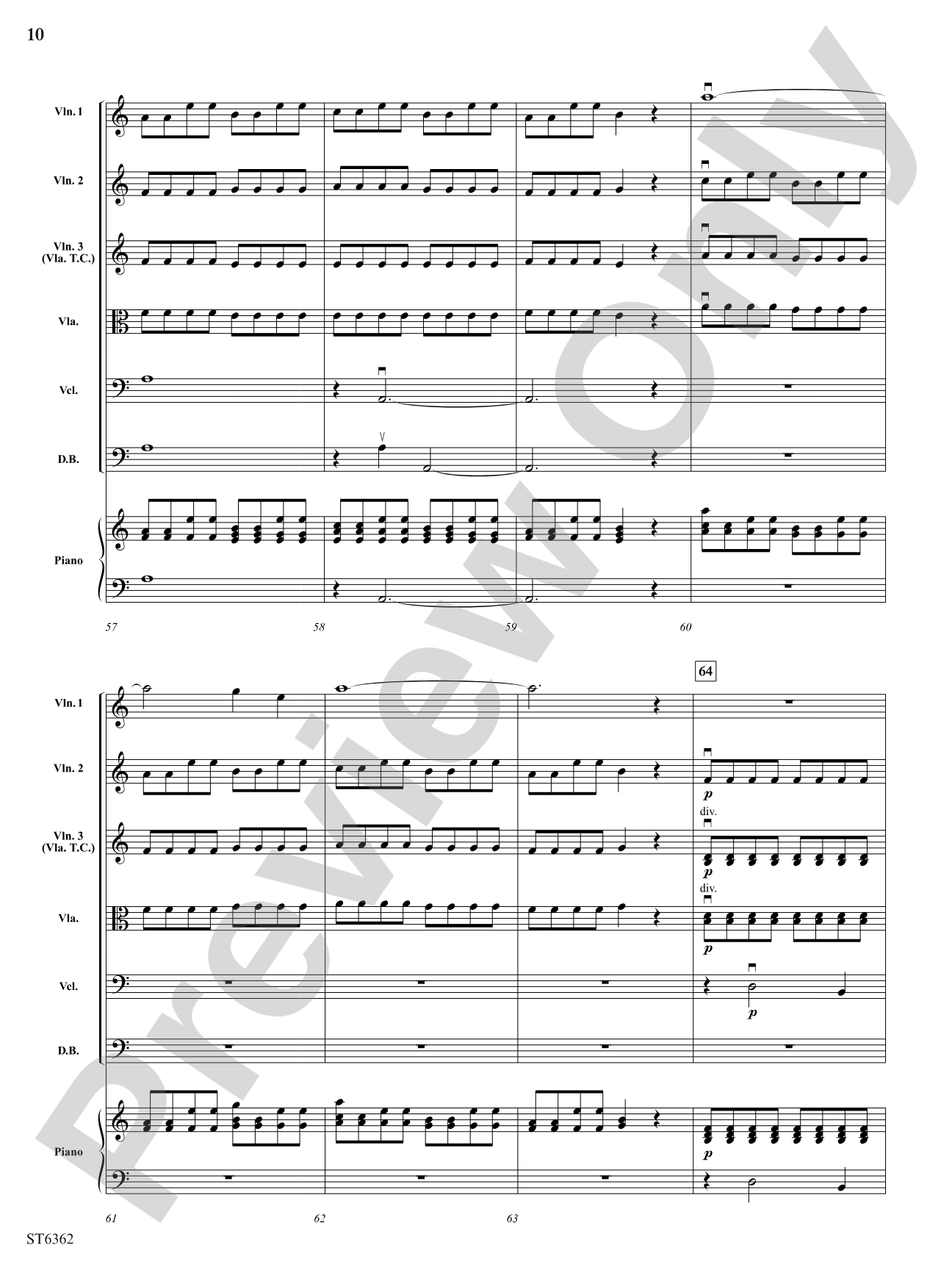 Electric Sinfonia: String Orchestra Conductor Score & Parts