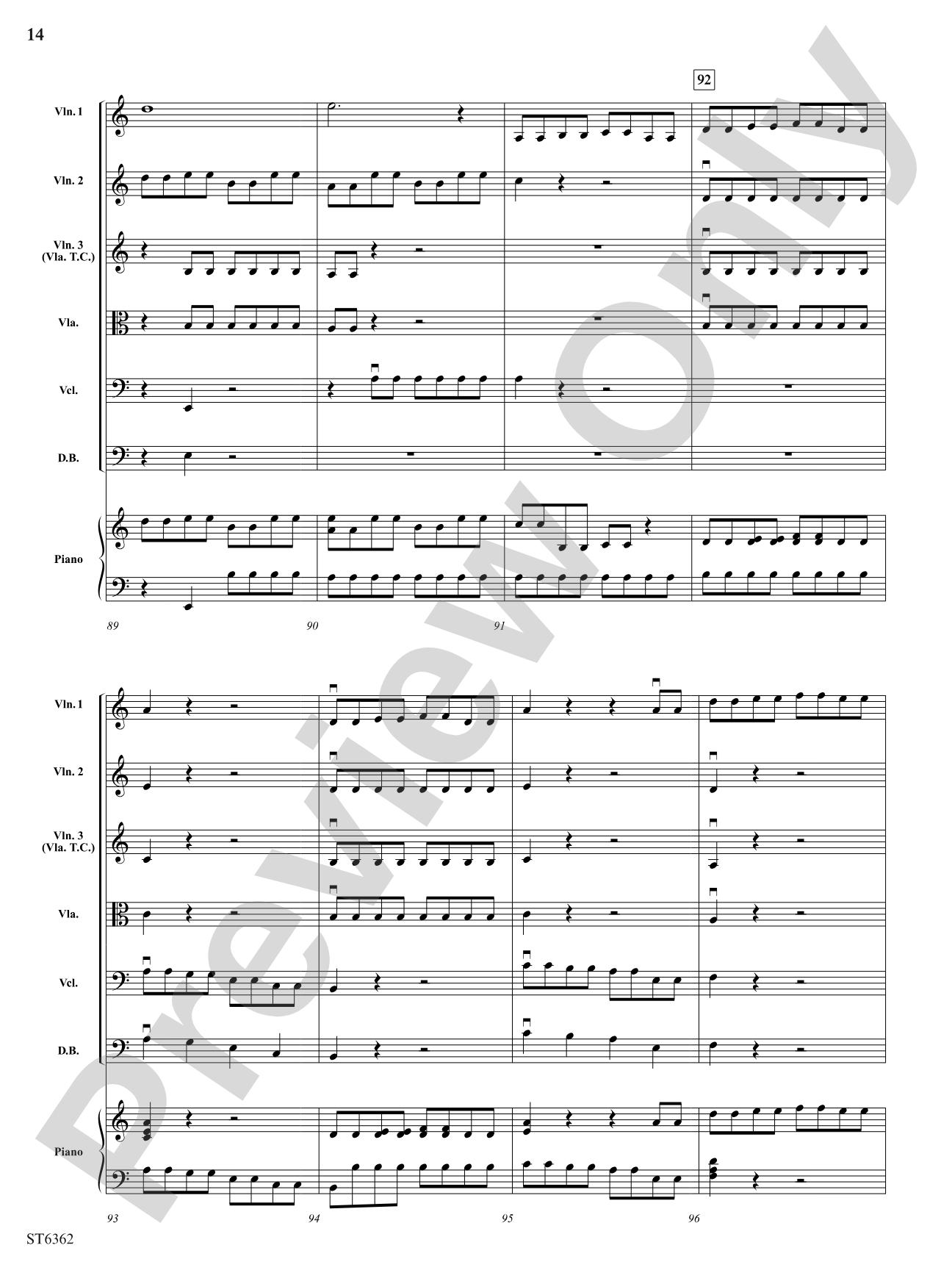 Electric Sinfonia: String Orchestra Conductor Score & Parts