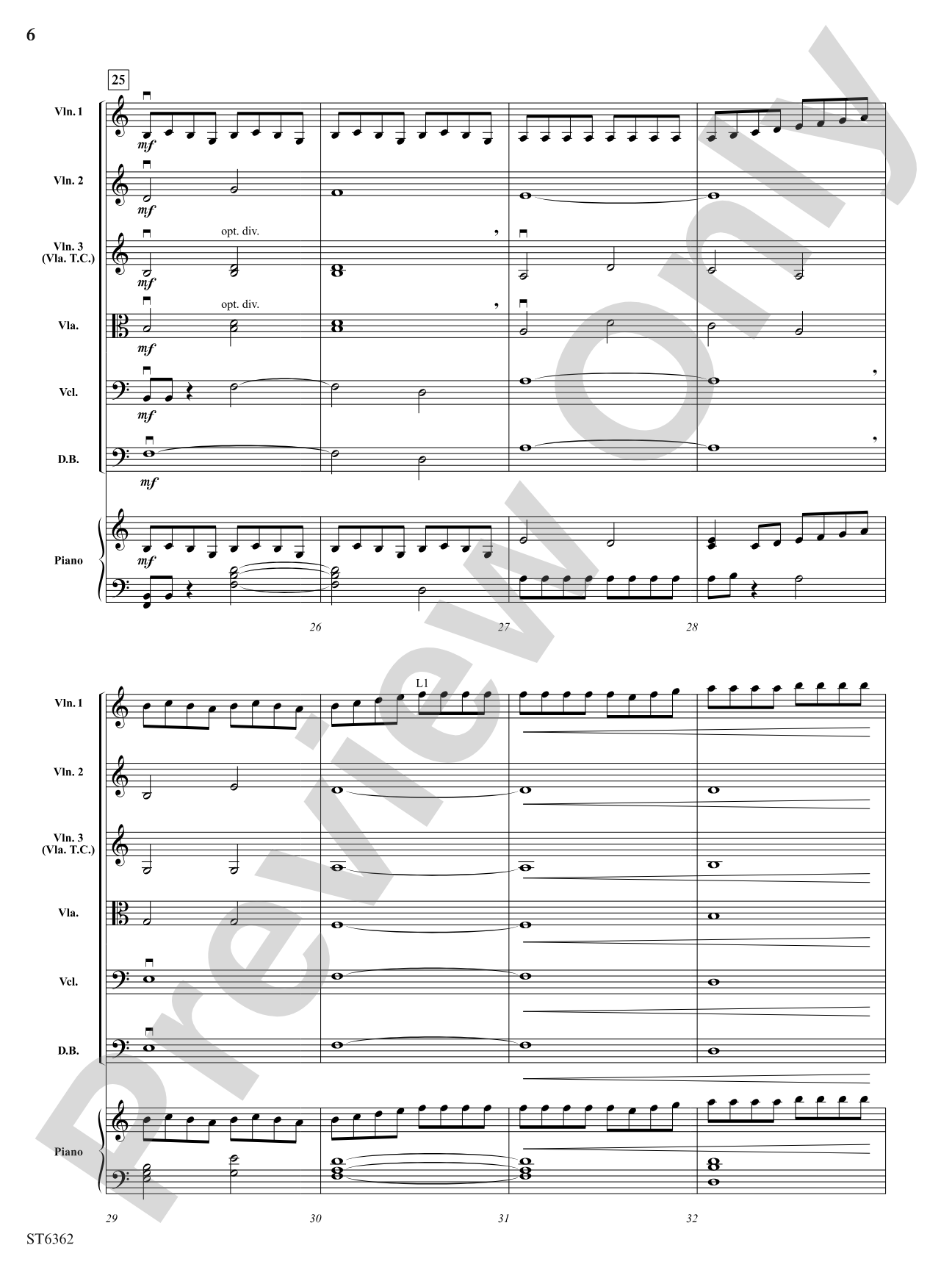 Electric Sinfonia: String Orchestra Conductor Score & Parts