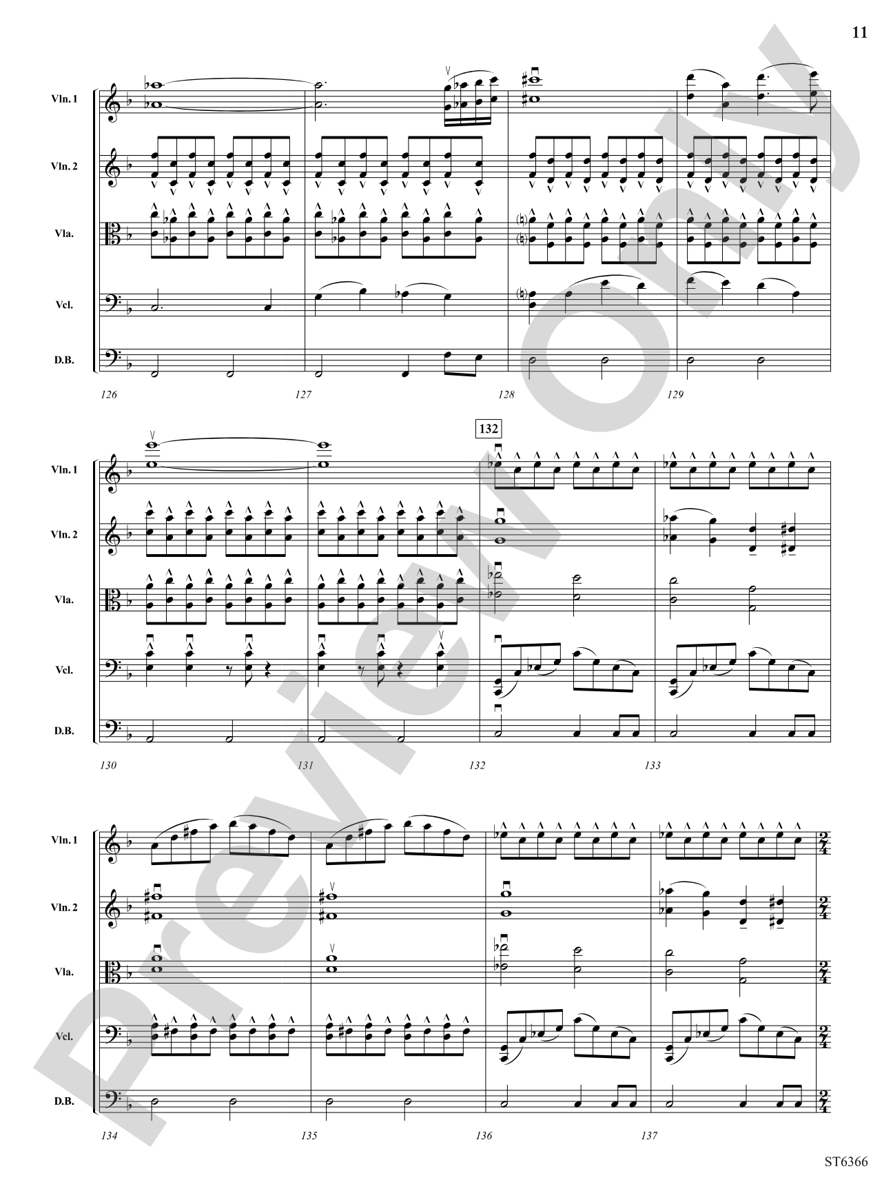 Rhythm Dances: String Orchestra Conductor Score & Parts