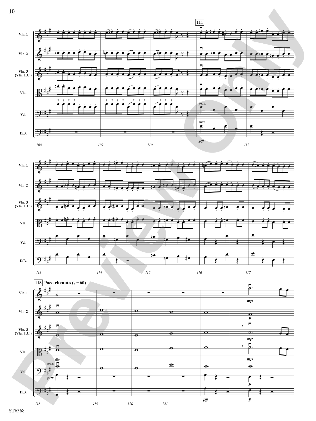 Overture to a Midsummer Night's Dream: String Orchestra Conductor Score & Parts