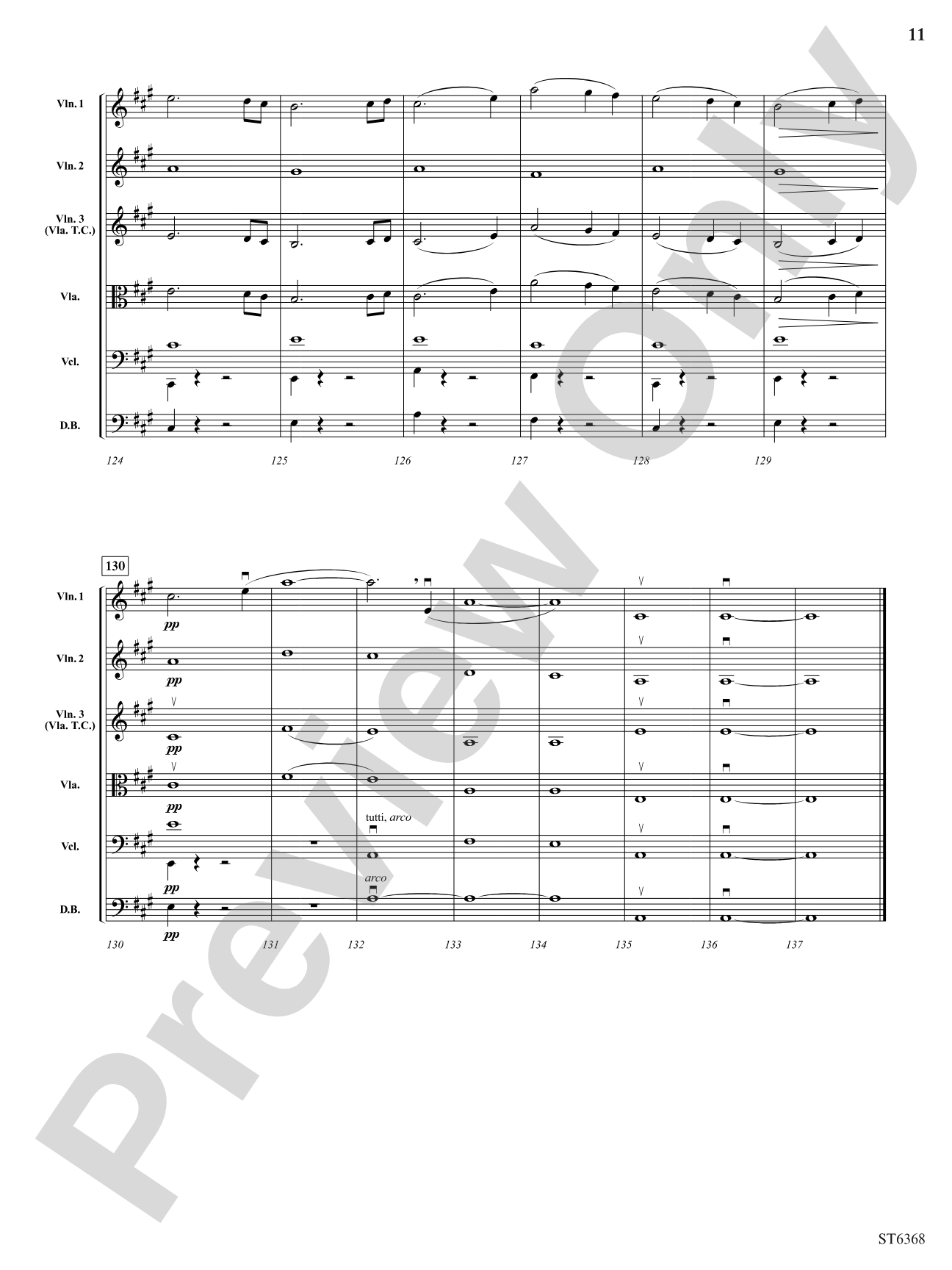 Overture to a Midsummer Night's Dream: String Orchestra Conductor Score & Parts