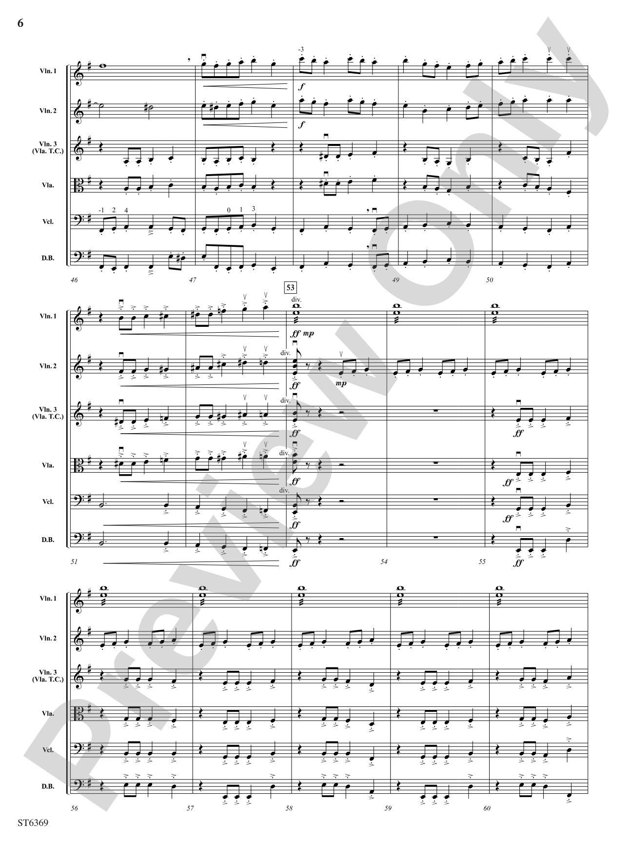 Gladiator's Glory: String Orchestra Conductor Score & Parts