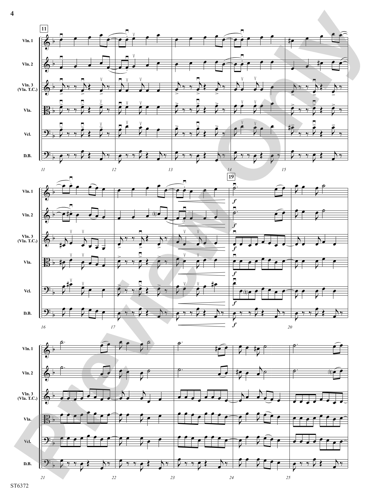 El Gaucho: String Orchestra Conductor Score & Parts