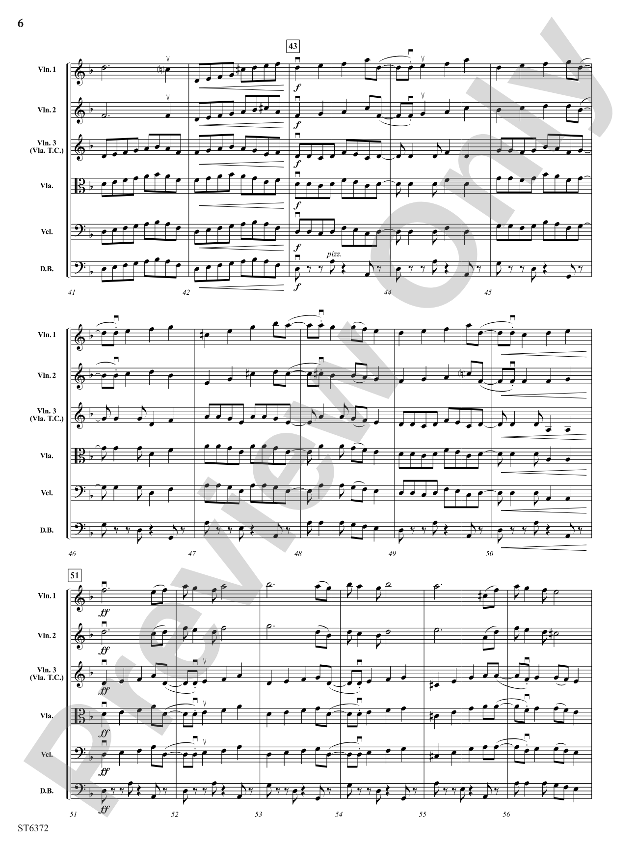 El Gaucho: String Orchestra Conductor Score & Parts