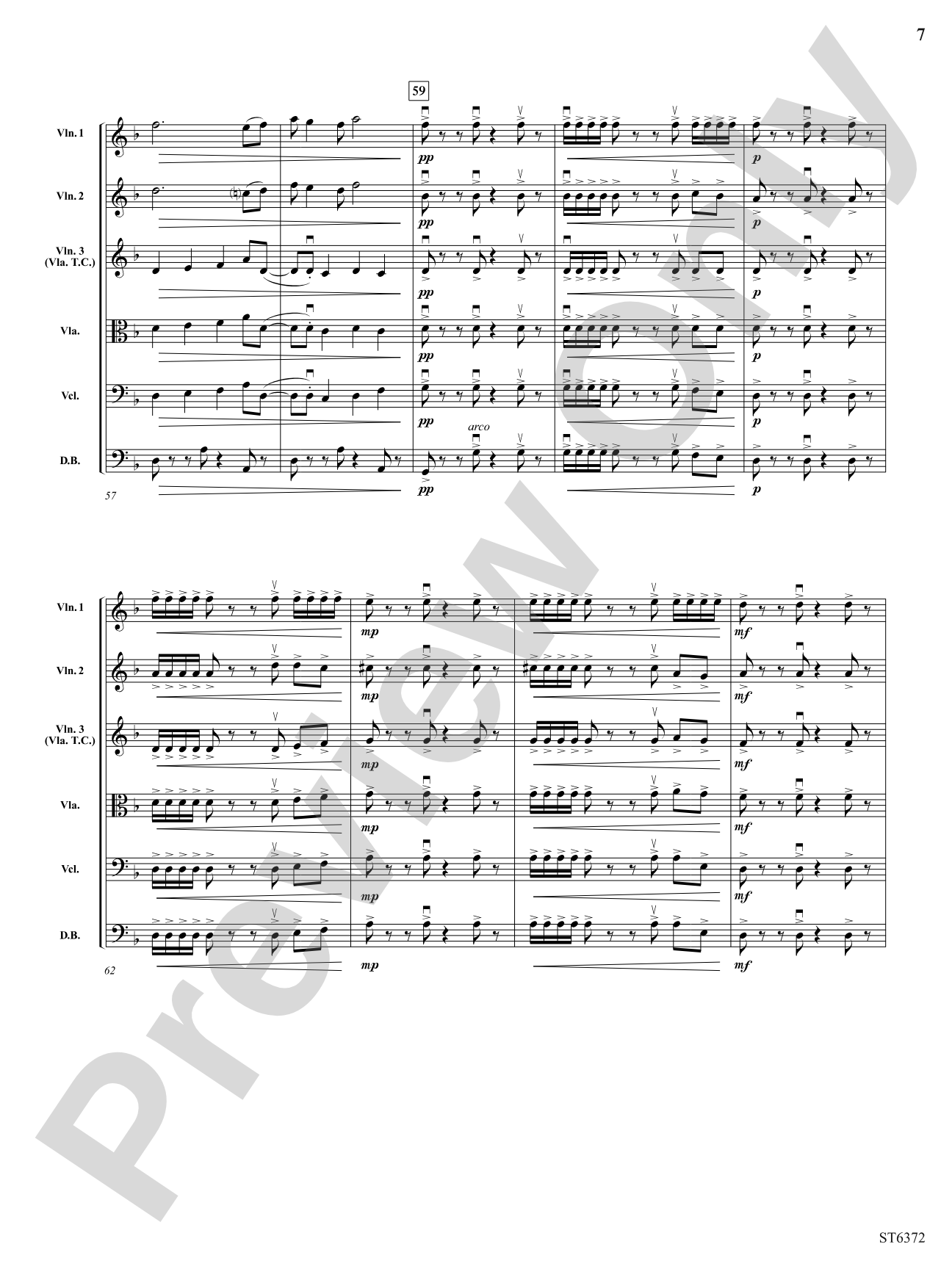 El Gaucho: String Orchestra Conductor Score & Parts