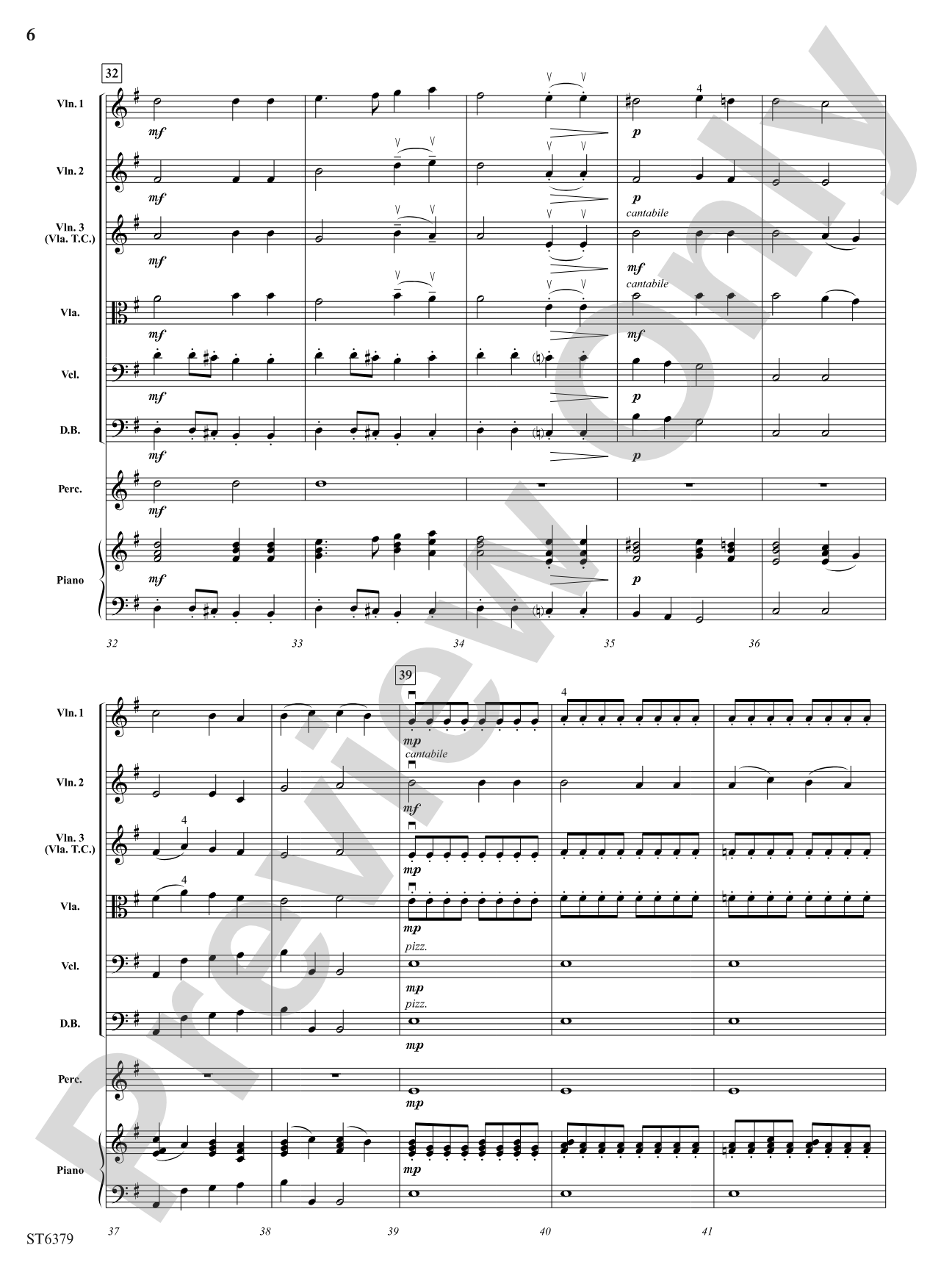 What the Angels Tell Me: String Orchestra Conductor Score & Parts
