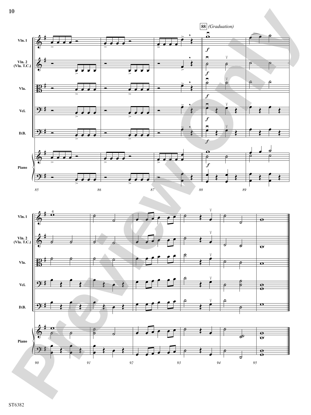 A Vivaldi School Year: String Orchestra Conductor Score & Parts